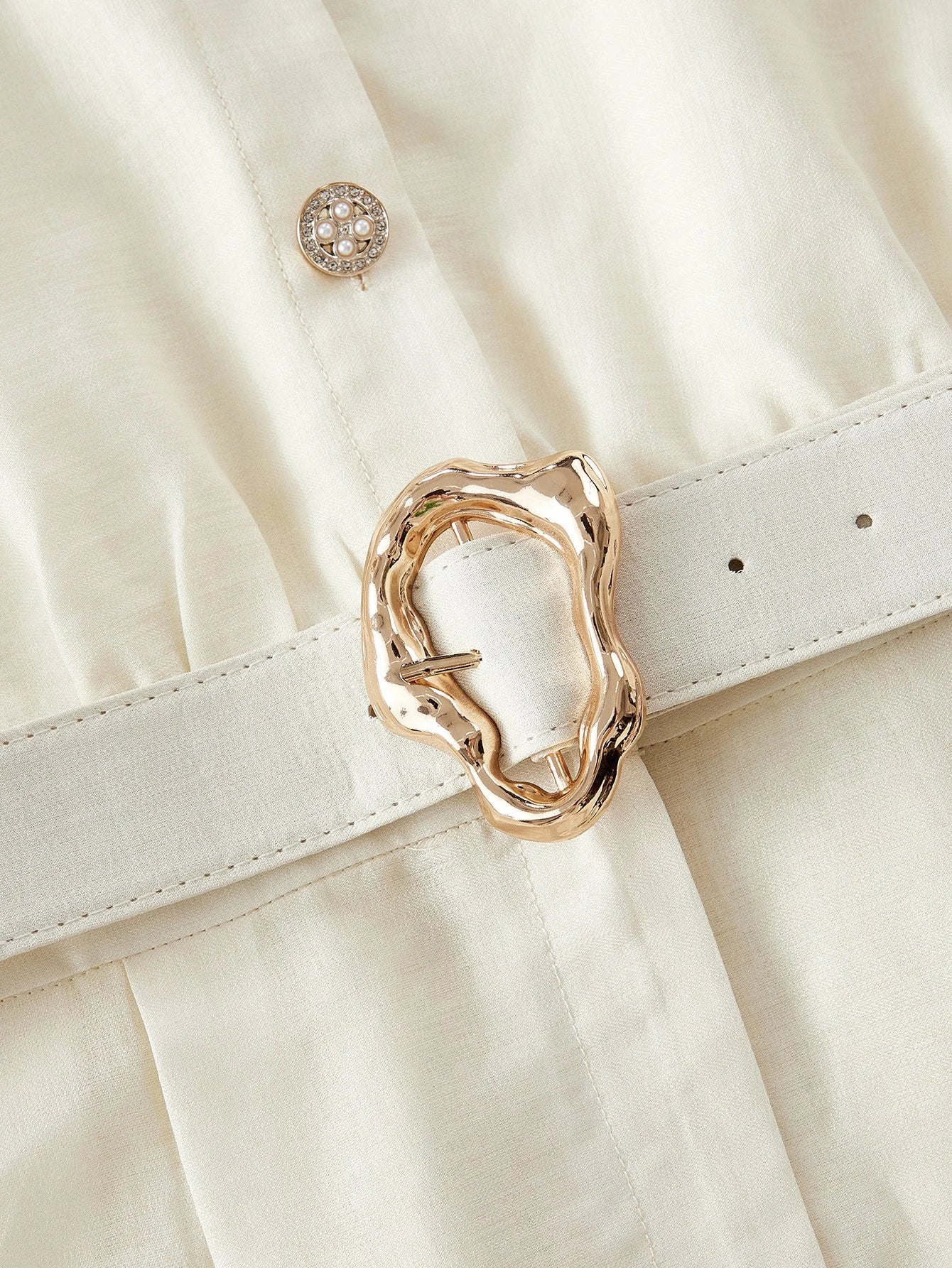 PREMIUM FLORAL PRINT BELTED JUMPSUIT