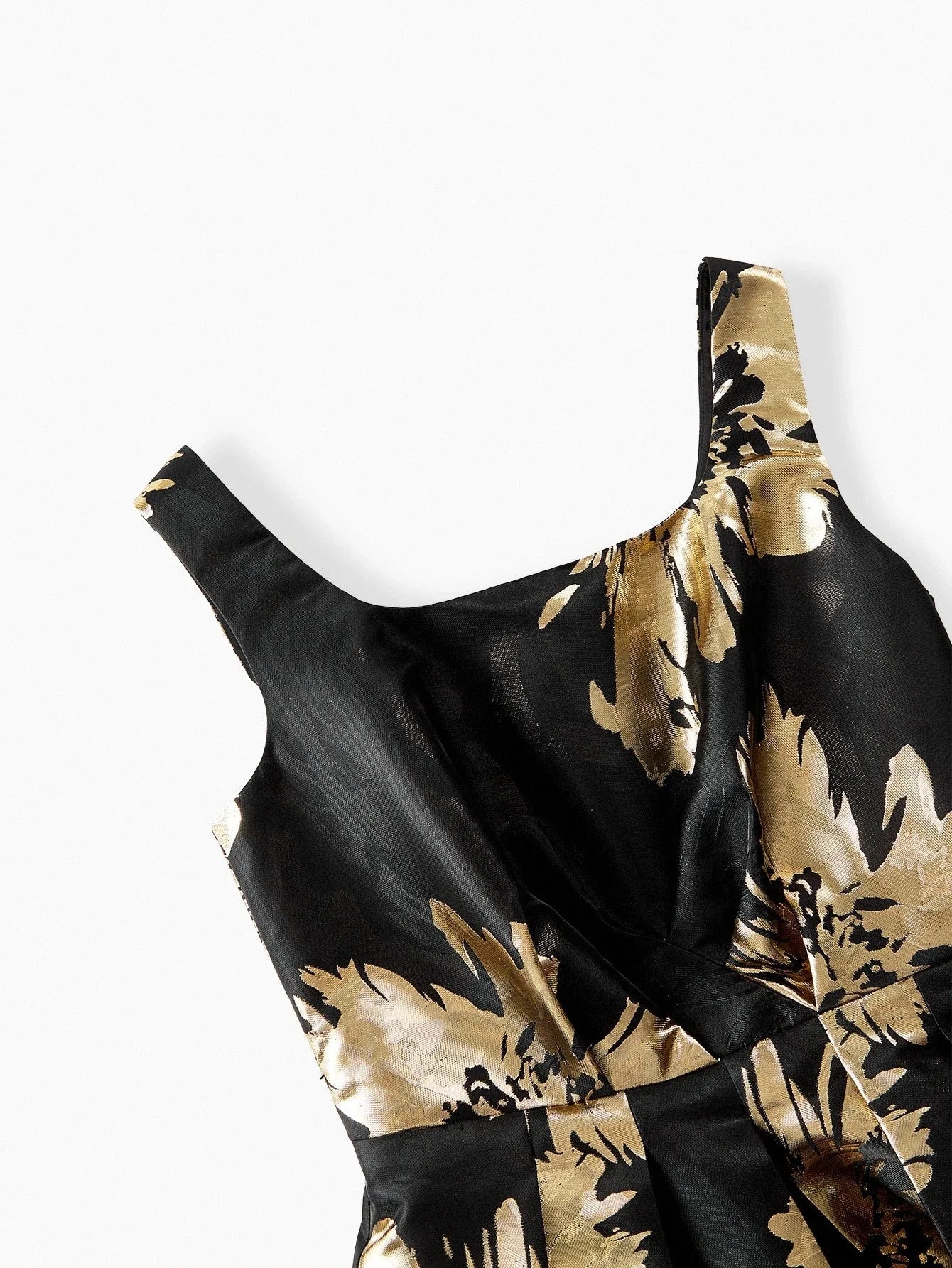 PREMIUM FLORAL PRINT BELTED MIDI DRESS