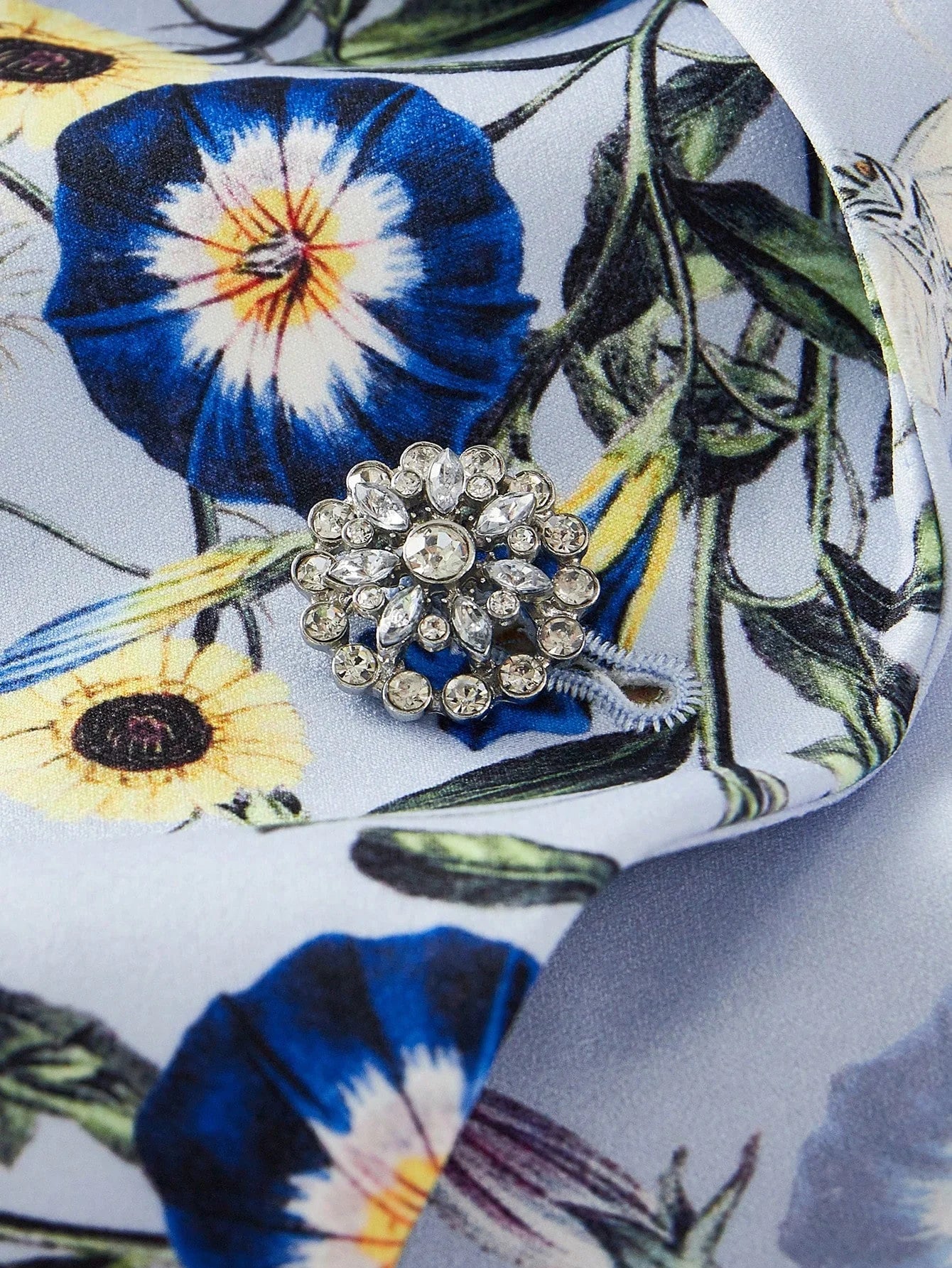 PREMIUM FLORAL PRINT BOXY BLAZERVALENTINES DAYSPRINGSUMMER