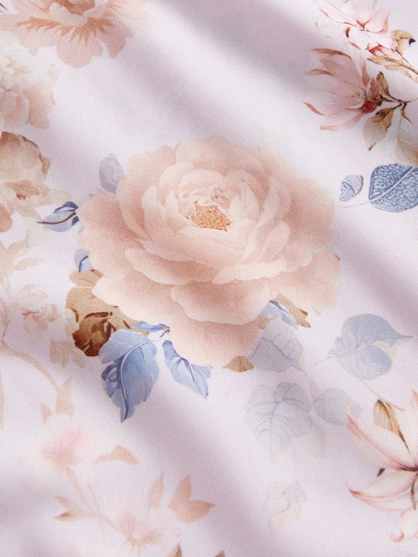 PREMIUM FLORAL PRINT FLOWY DRESS