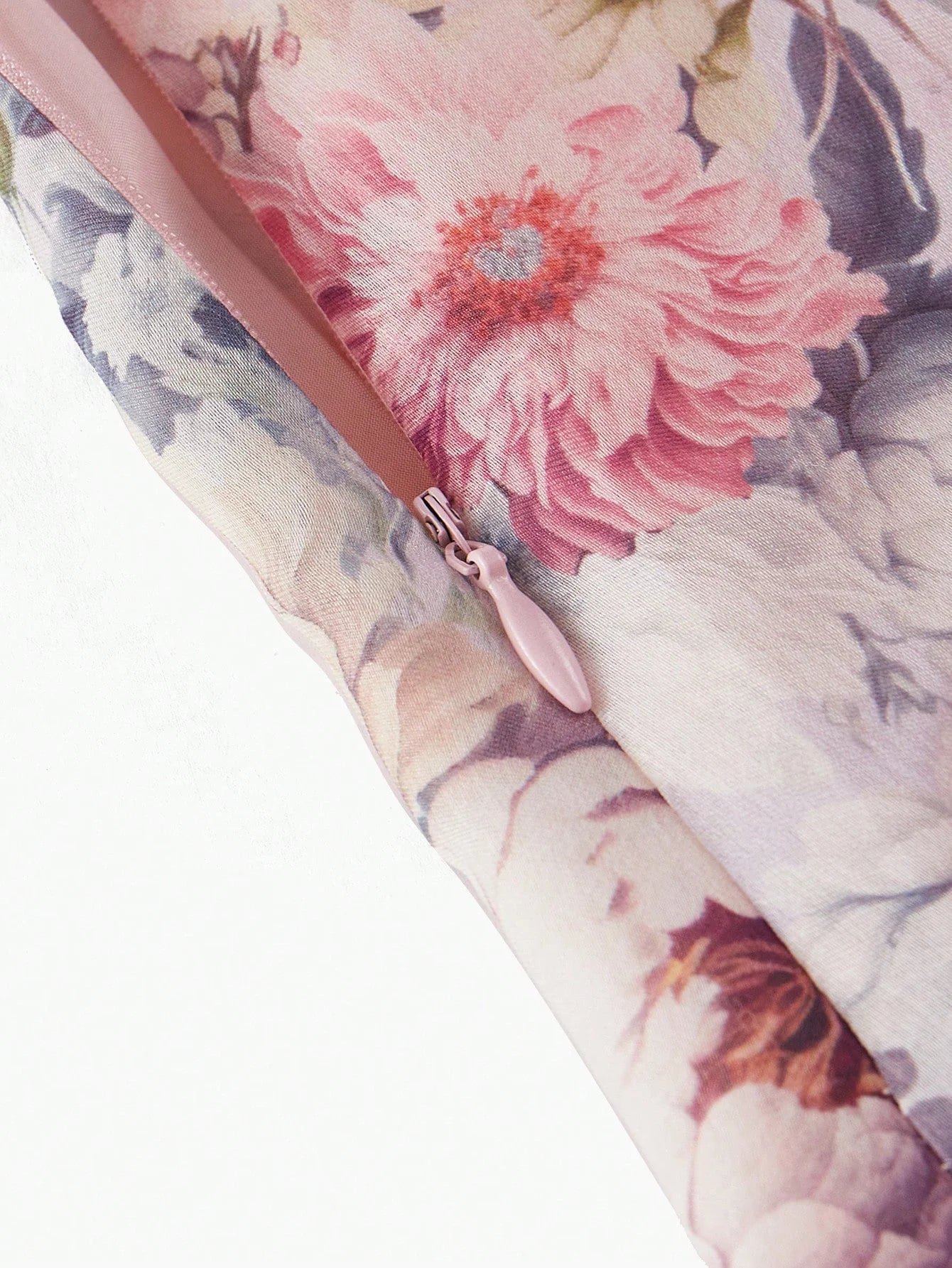 PREMIUM FLORAL PRINT FLOWY DRESSSPRINGSUMMER