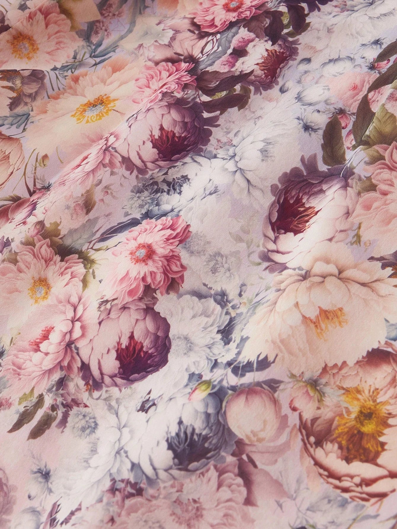 PREMIUM FLORAL PRINT FLOWY DRESSSPRINGSUMMER