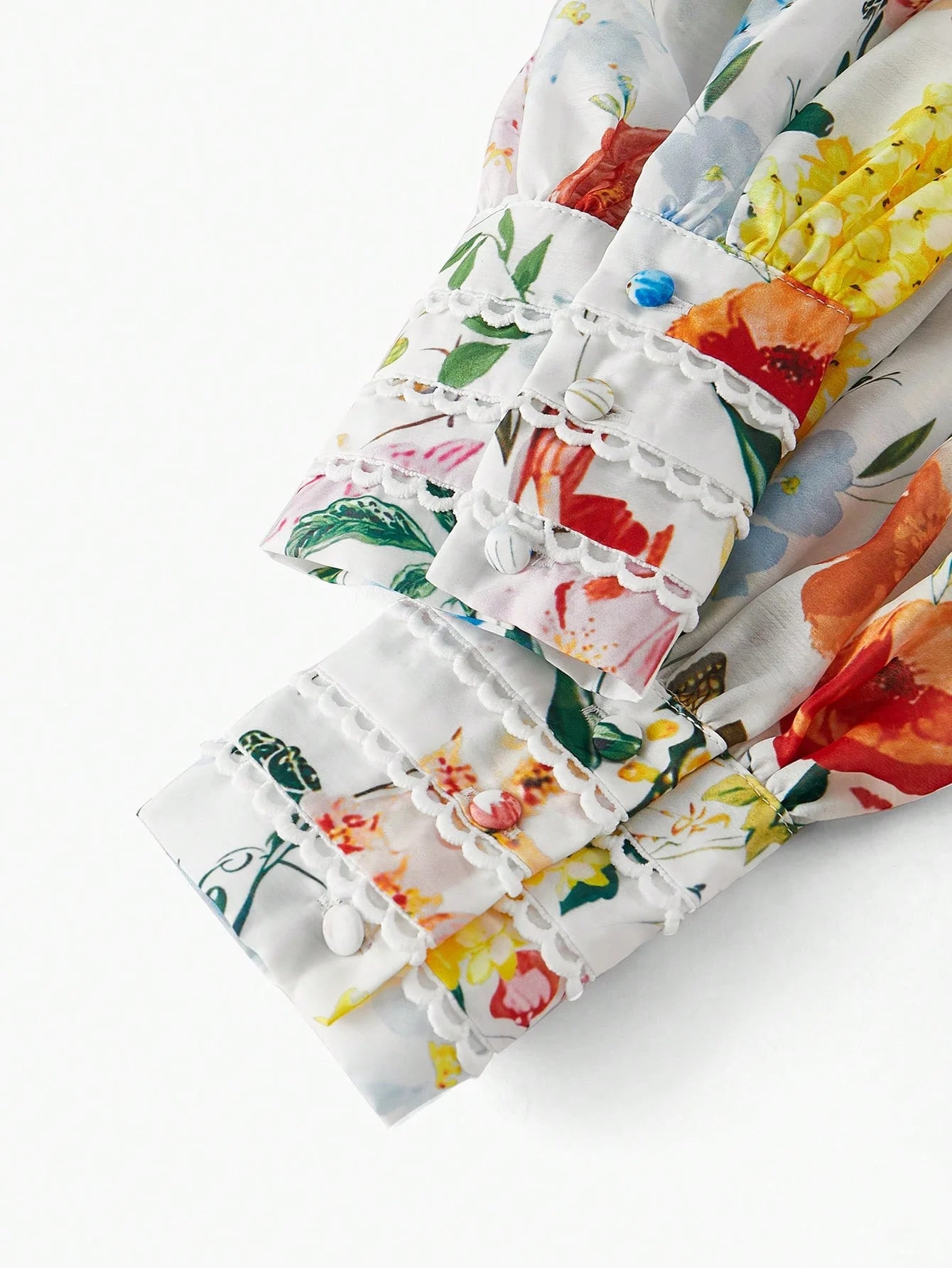 PREMIUM FLORAL PRINT FLOWY DRESSVALENTINES DAY OUTFITSPRINGSUMMER