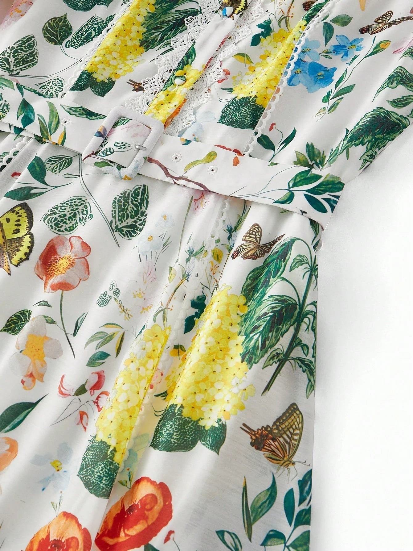 PREMIUM FLORAL PRINT FLOWY DRESSVALENTINES DAY OUTFITSPRINGSUMMER