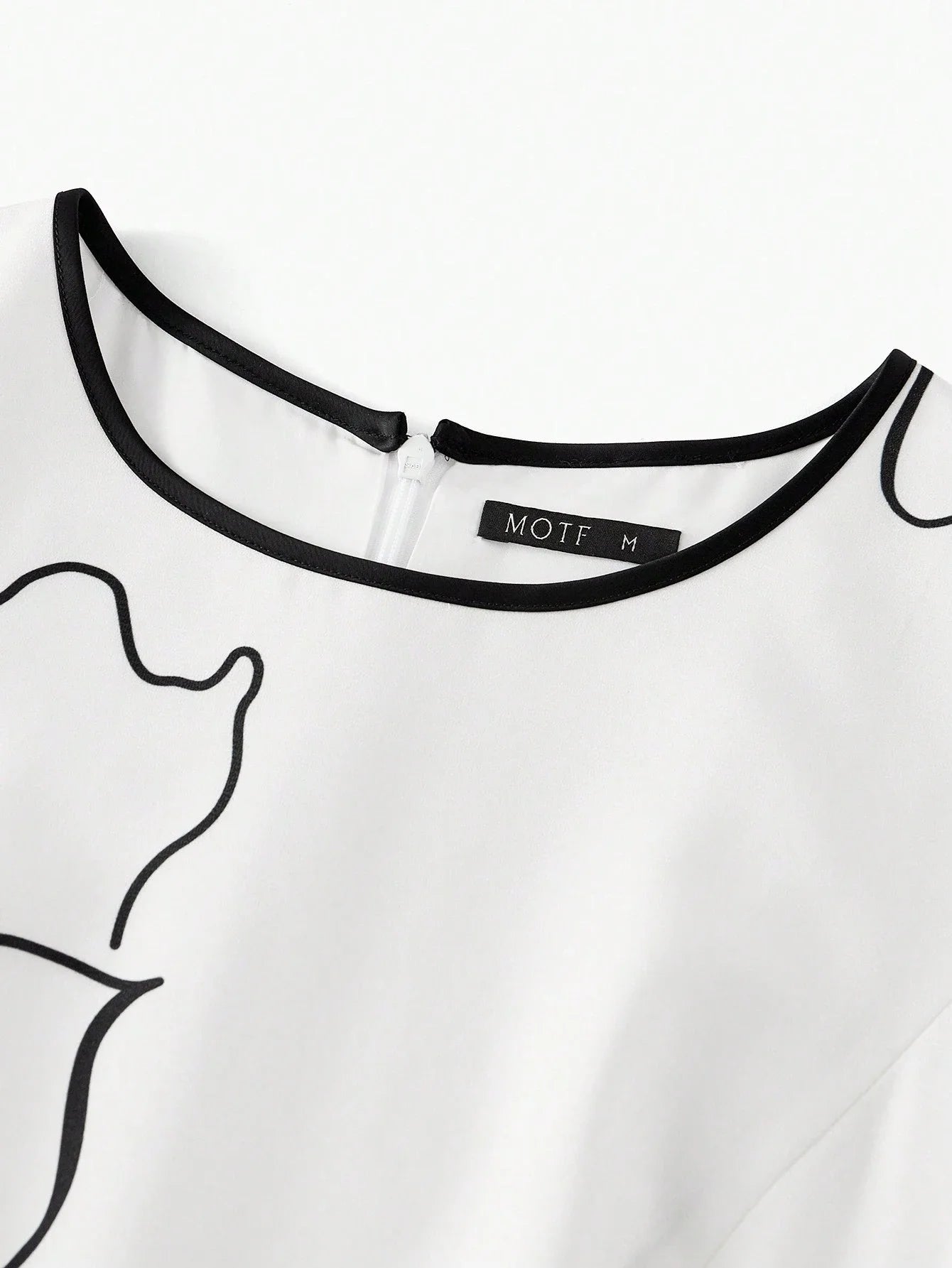 PREMIUM FLORAL PRINT RUFFLE TRIM DRESS LONG SLEEVES MAXI DRESSSPRINGSUMMER