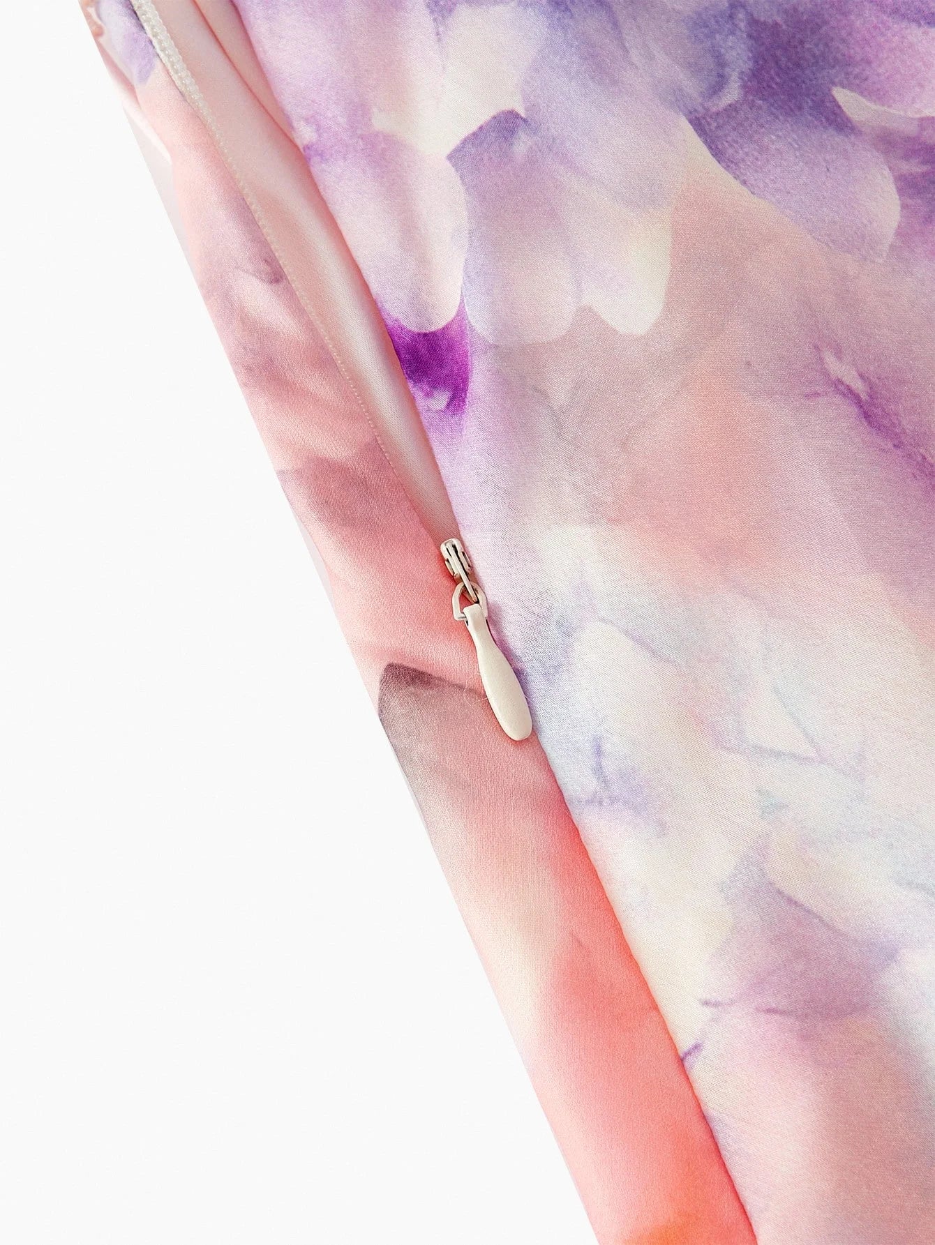 PREMIUM FLORAL PRINT SHIRRED DRESS