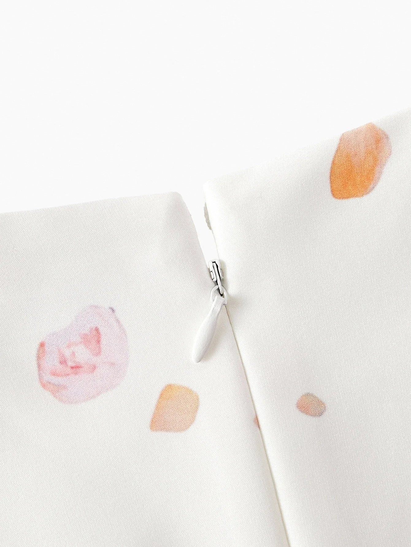 PREMIUM FLORAL PRINT SPLIT BACK COCKTAIL DRESS WITHOUT BELT