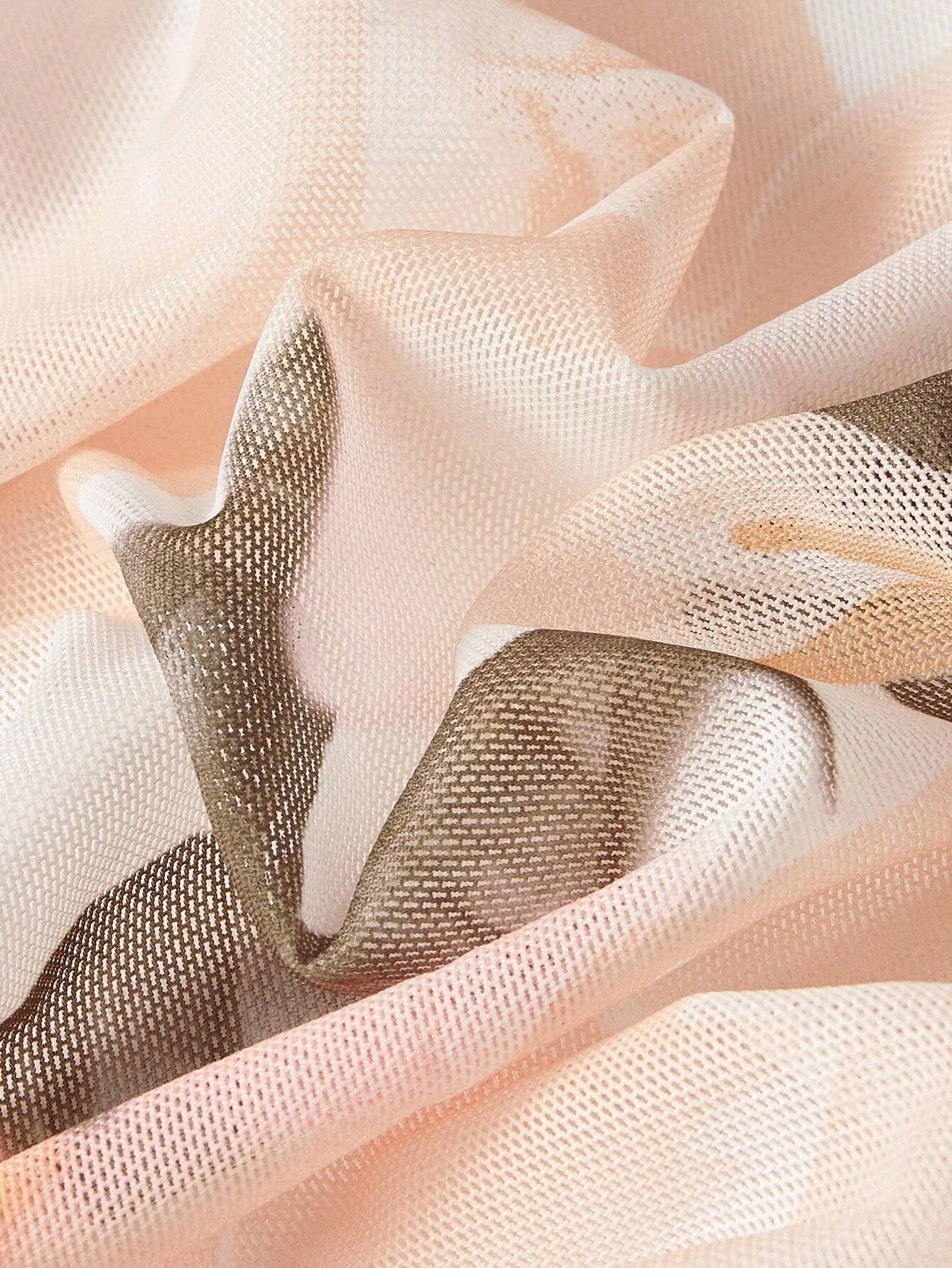 PREMIUM FLORAL PRINT SQUARE NECK RUCHED DRESSSUMMER OUTFITS FOR BEACH VACATION