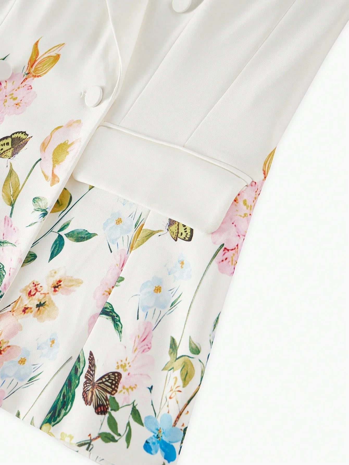 PREMIUM FLORAL PRINT STRUCTURED BLAZERSPRINGSUMMER