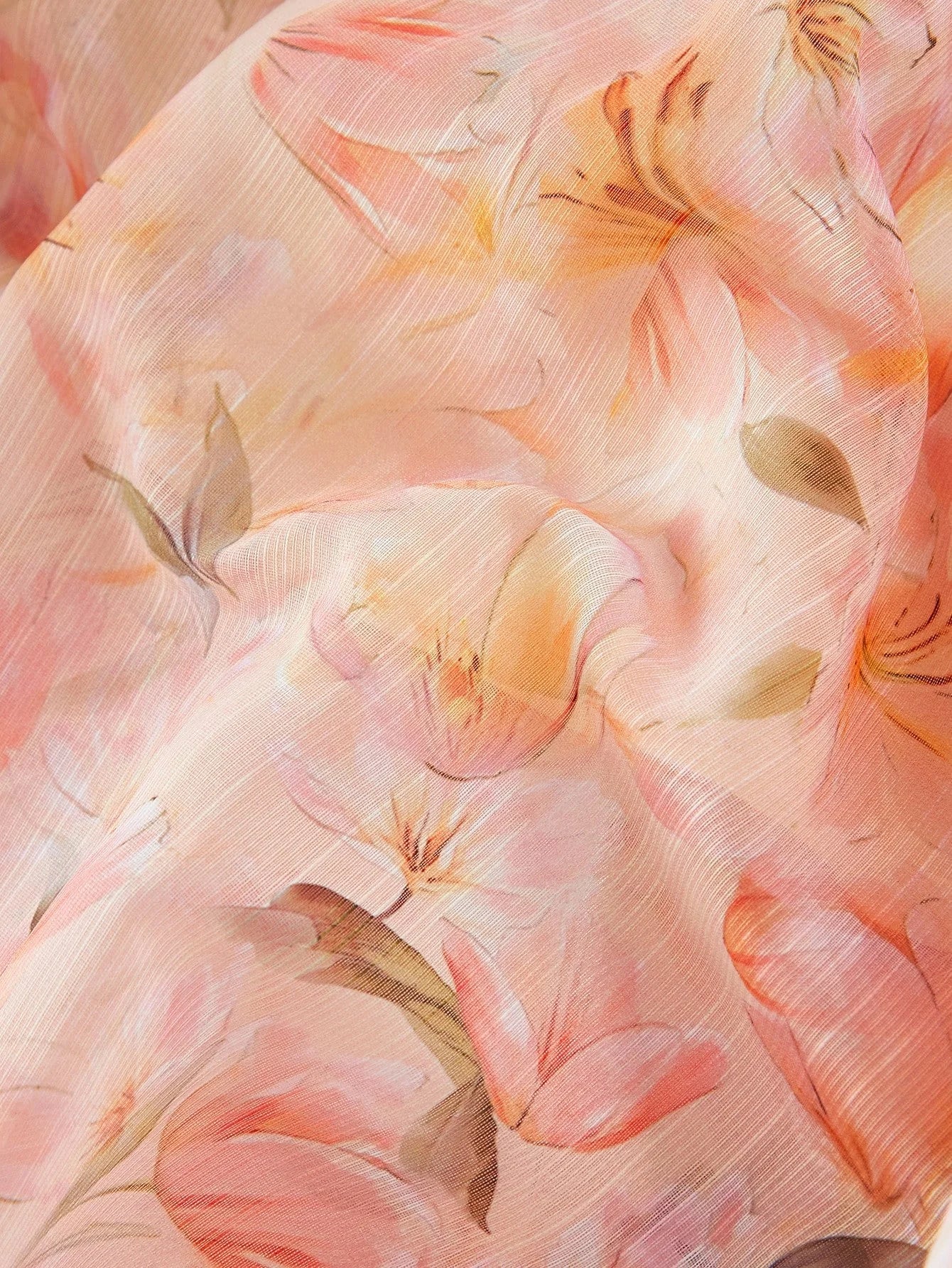 PREMIUM FLORAL PRINT TIERED LAYER COCKTAIL DRESS