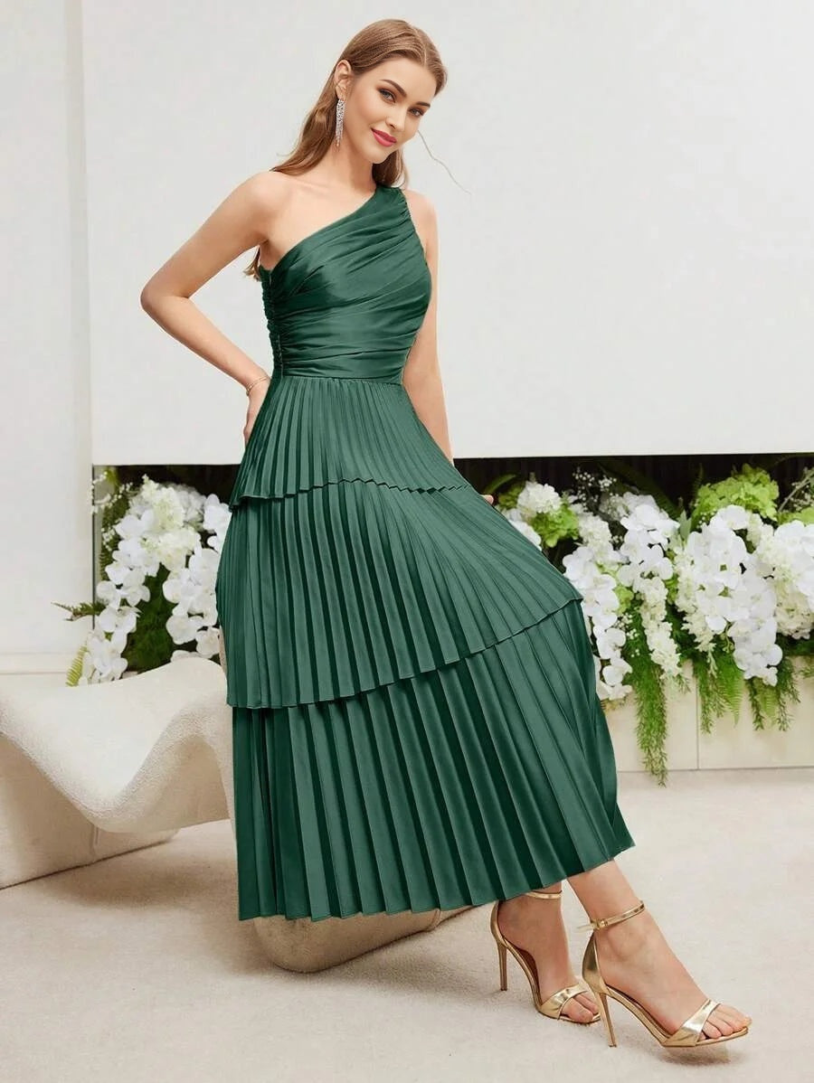 PREMIUM FLORAL PRINT TIERED LAYER DRESS