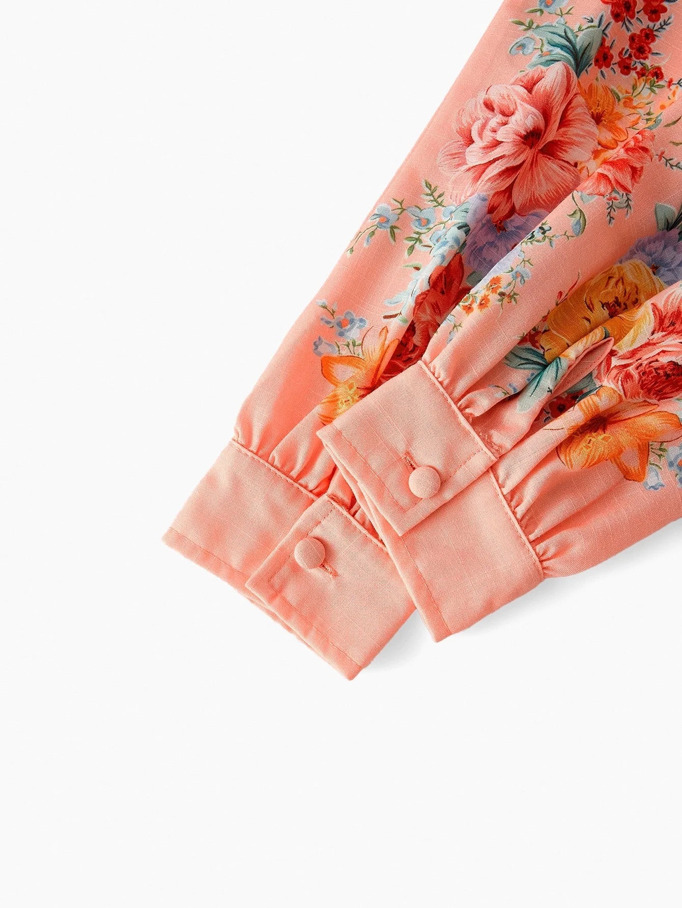 PREMIUM FLORAL PRINT VNECK ELEGANT MIDI DRESS SUITABLE FOR VACATION