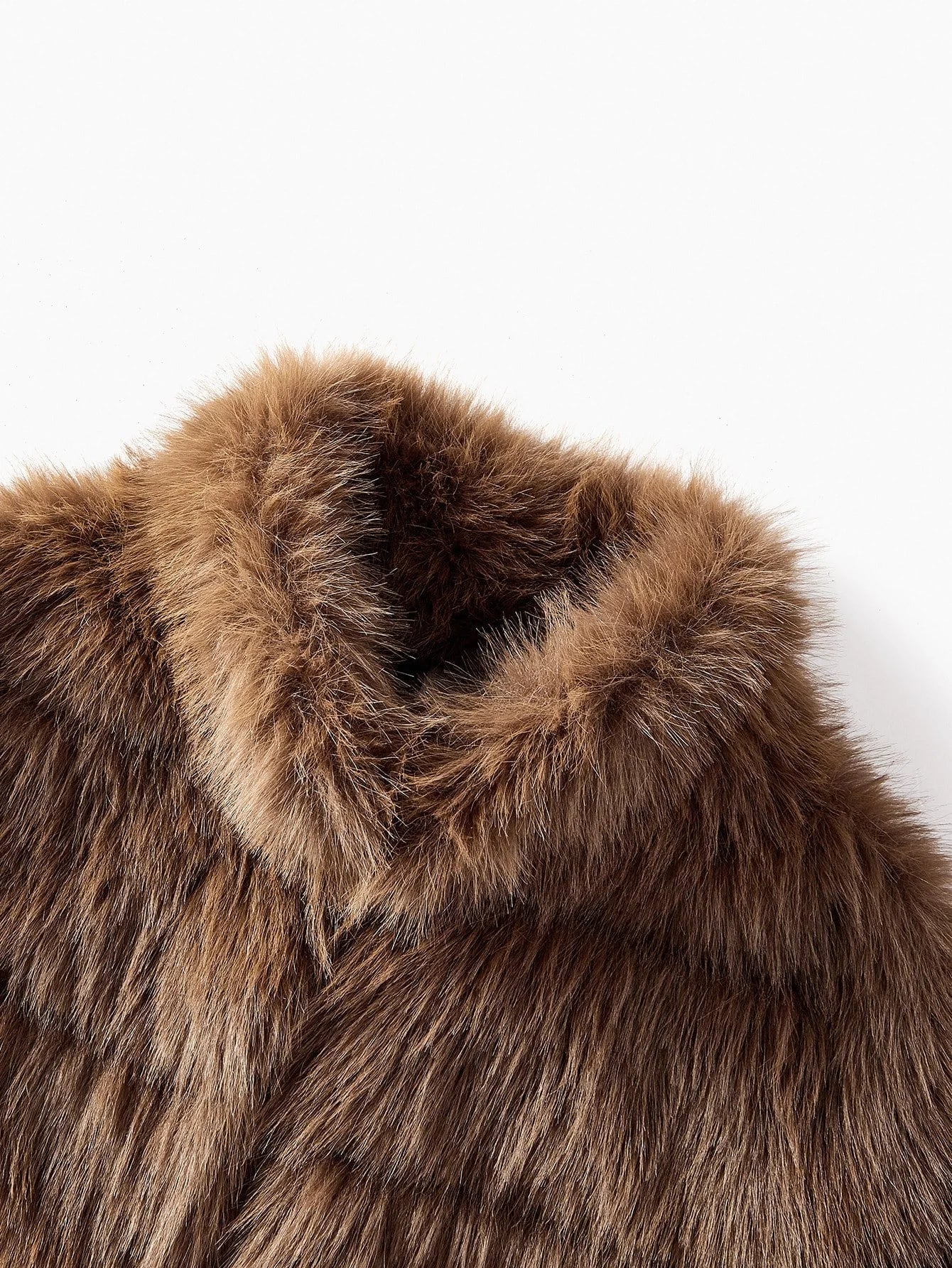 PREMIUM Fluffy Textured Short Elegant Coat AutumnWinter