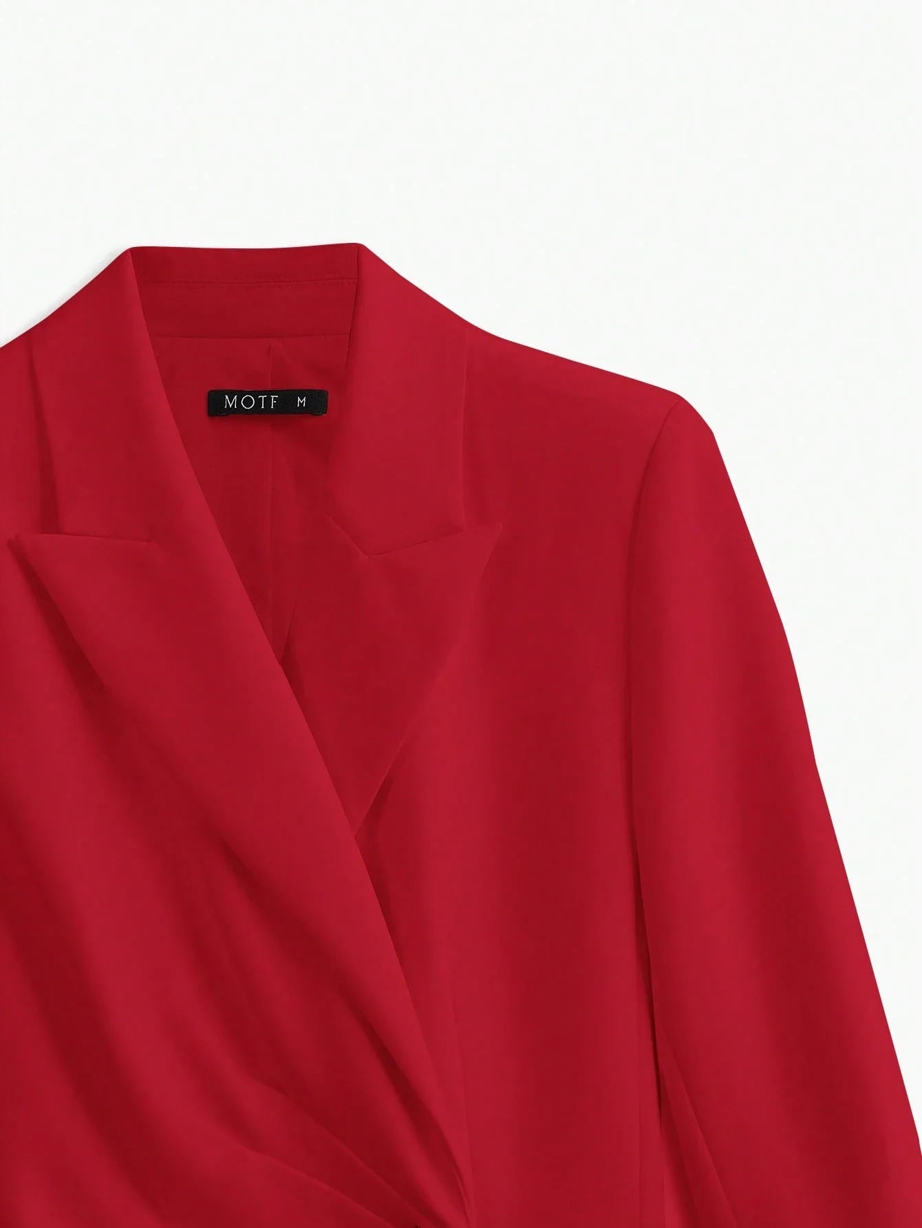 PREMIUM FOLD PLEATED BUTTON DECOR DRESS