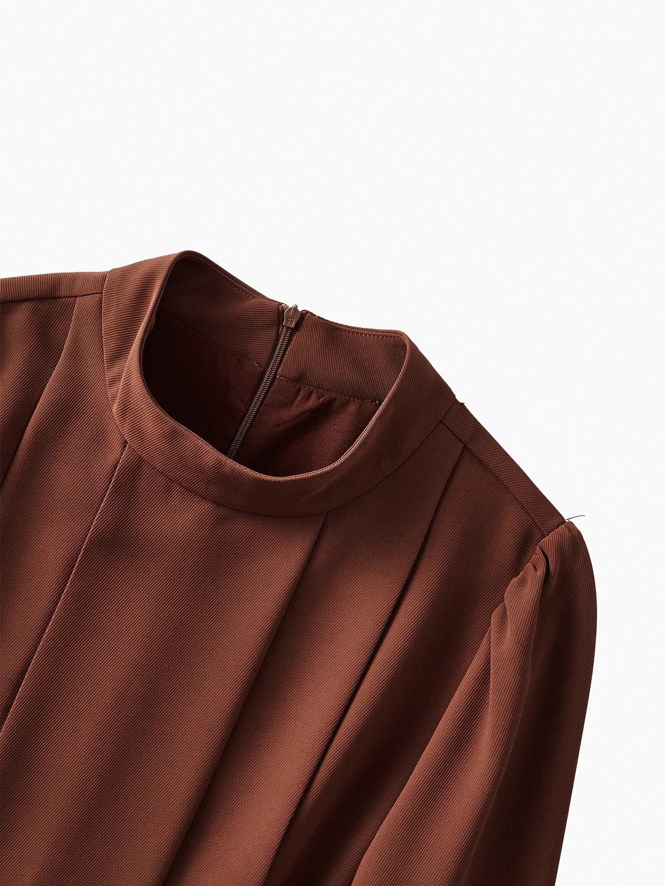 PREMIUM FOLD PLEATED STRUCTURED DRESS