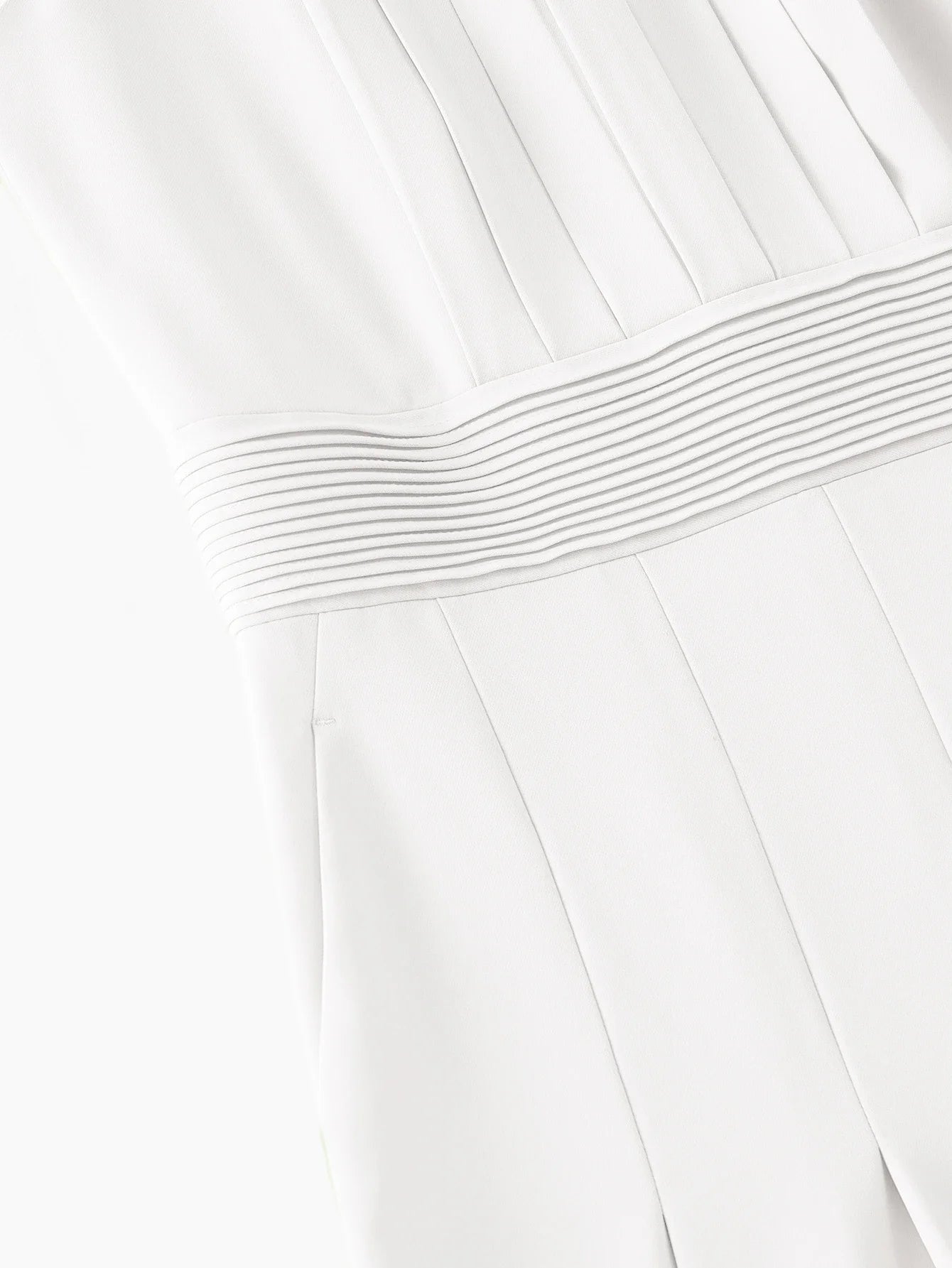 PREMIUM FOLD PLEATED WIDE LEG JUMPSUIT