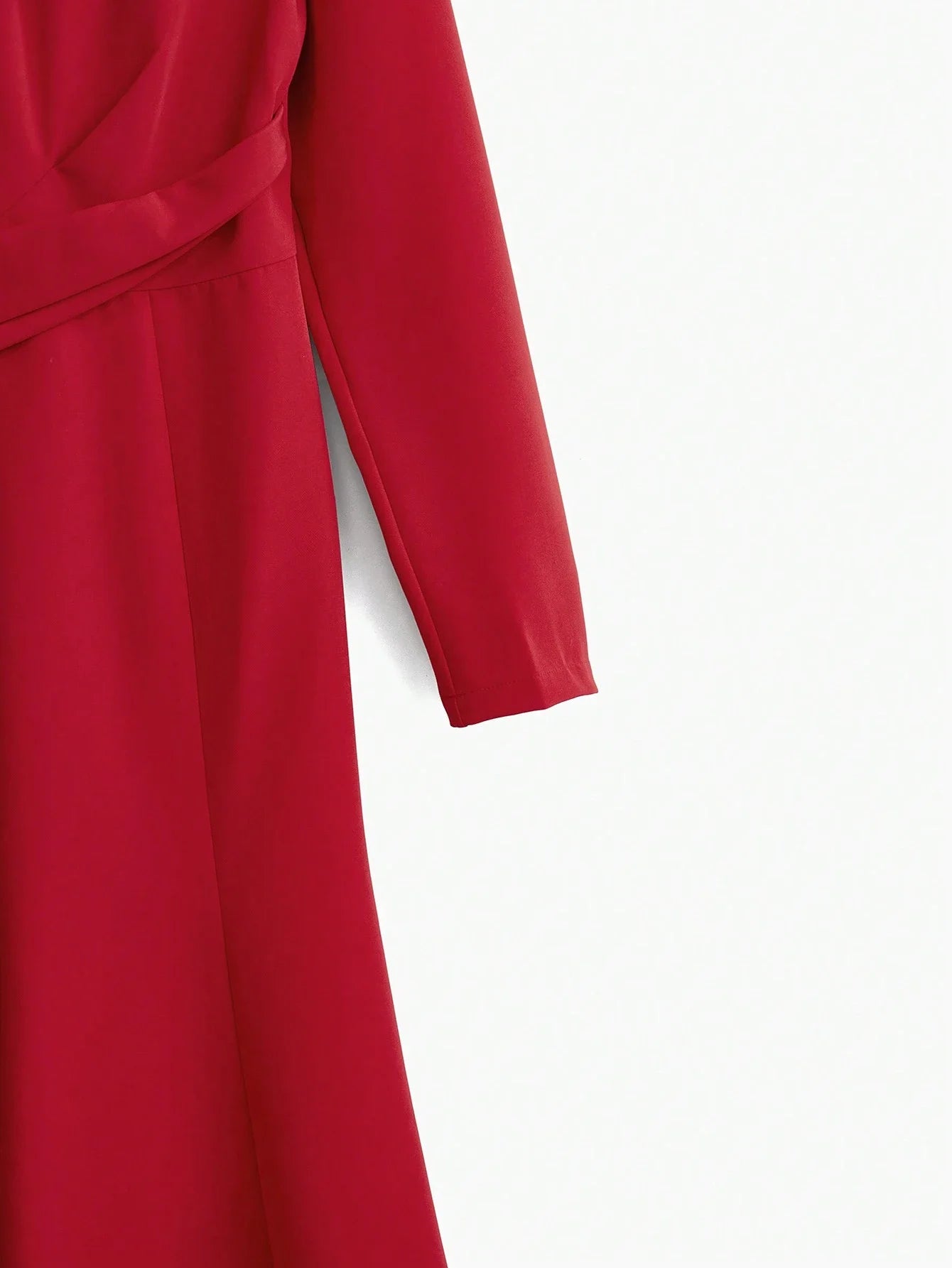 PREMIUM FOLD WAIST LONG DRESS