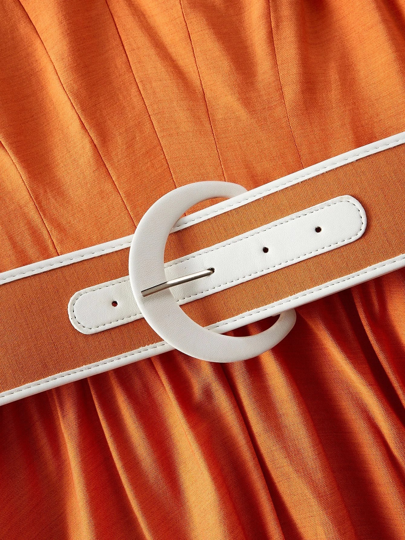 PREMIUM FRILL TRIM GATHERED SLEEVELESS DRESS