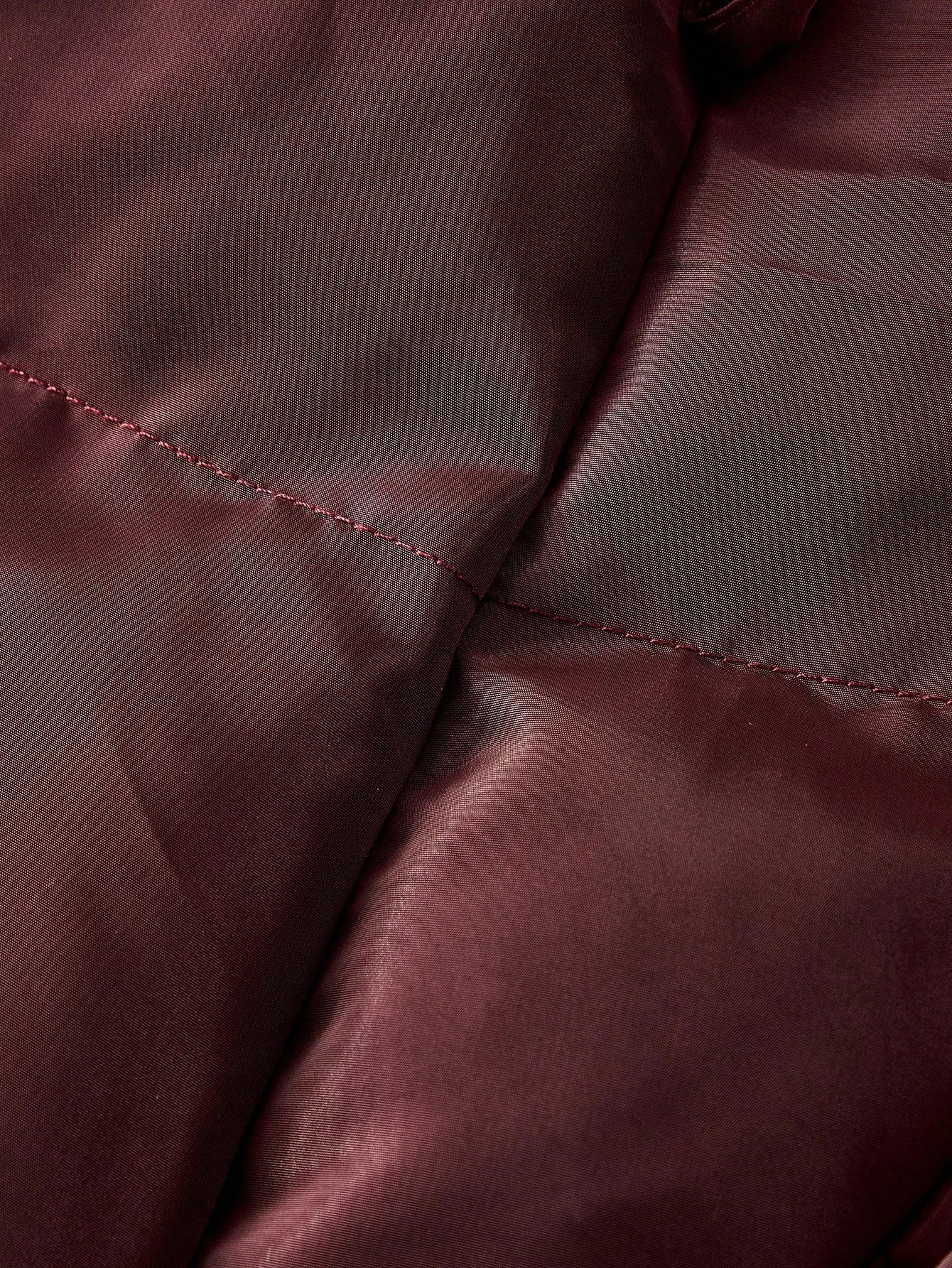 PREMIUM FUZZY PANEL SLANT POCKET BELTED WINTER COAT