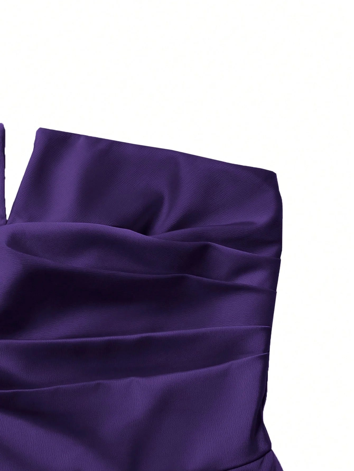 PREMIUM GATHERED STRAPLESS DRESS