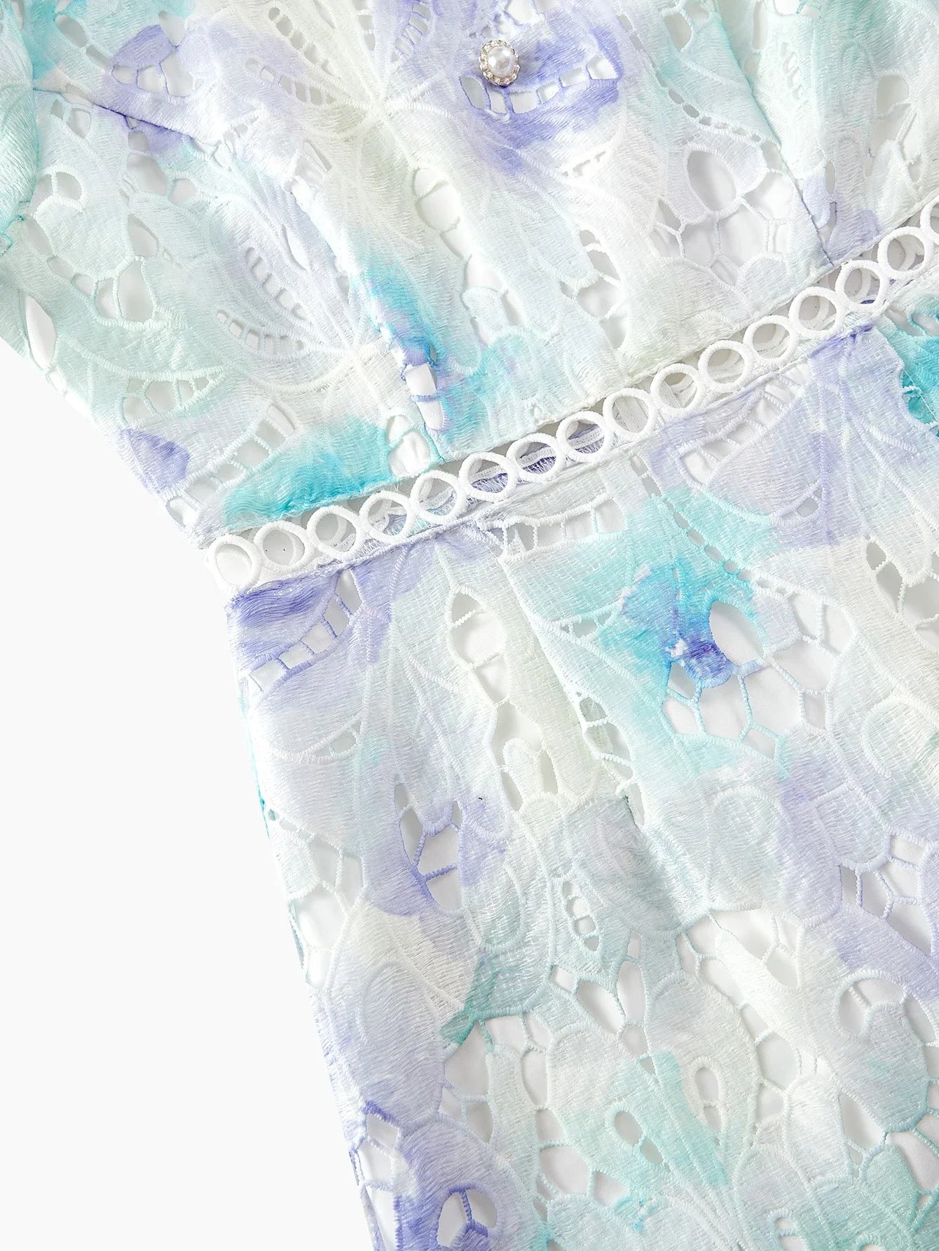 PREMIUM GUIPURE LACE CUT OUT DRESS