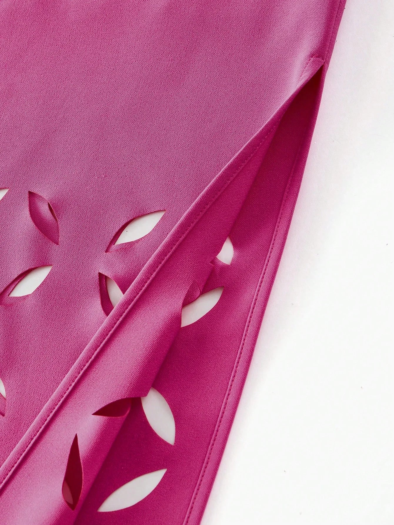 PREMIUM HOLLOW OUT SPLIT DRESS