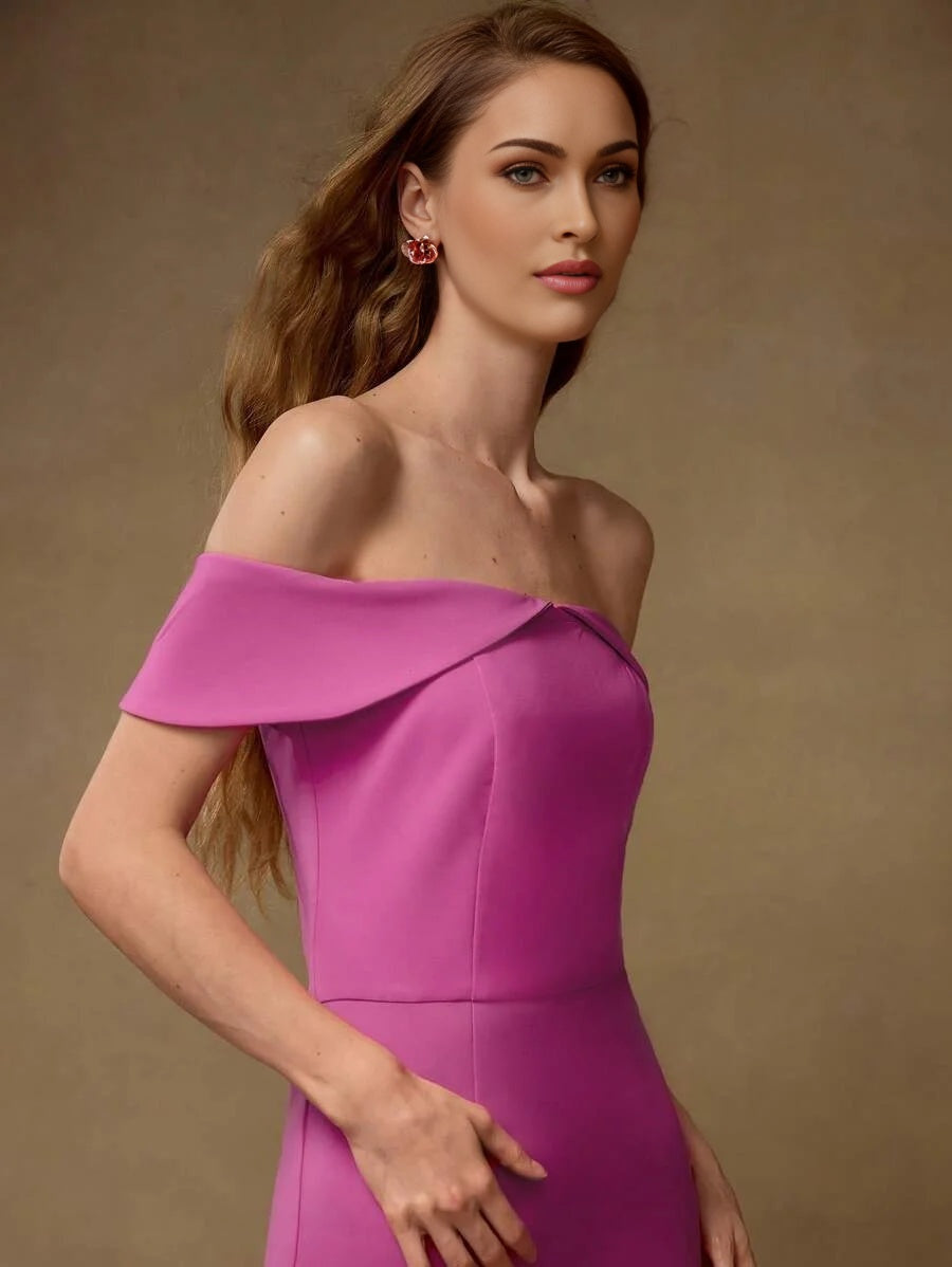 PREMIUM HOLLOW OUT SPLIT DRESS