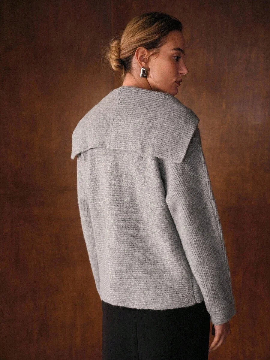 PREMIUM HOODED BUTTON UP CARDIGAN