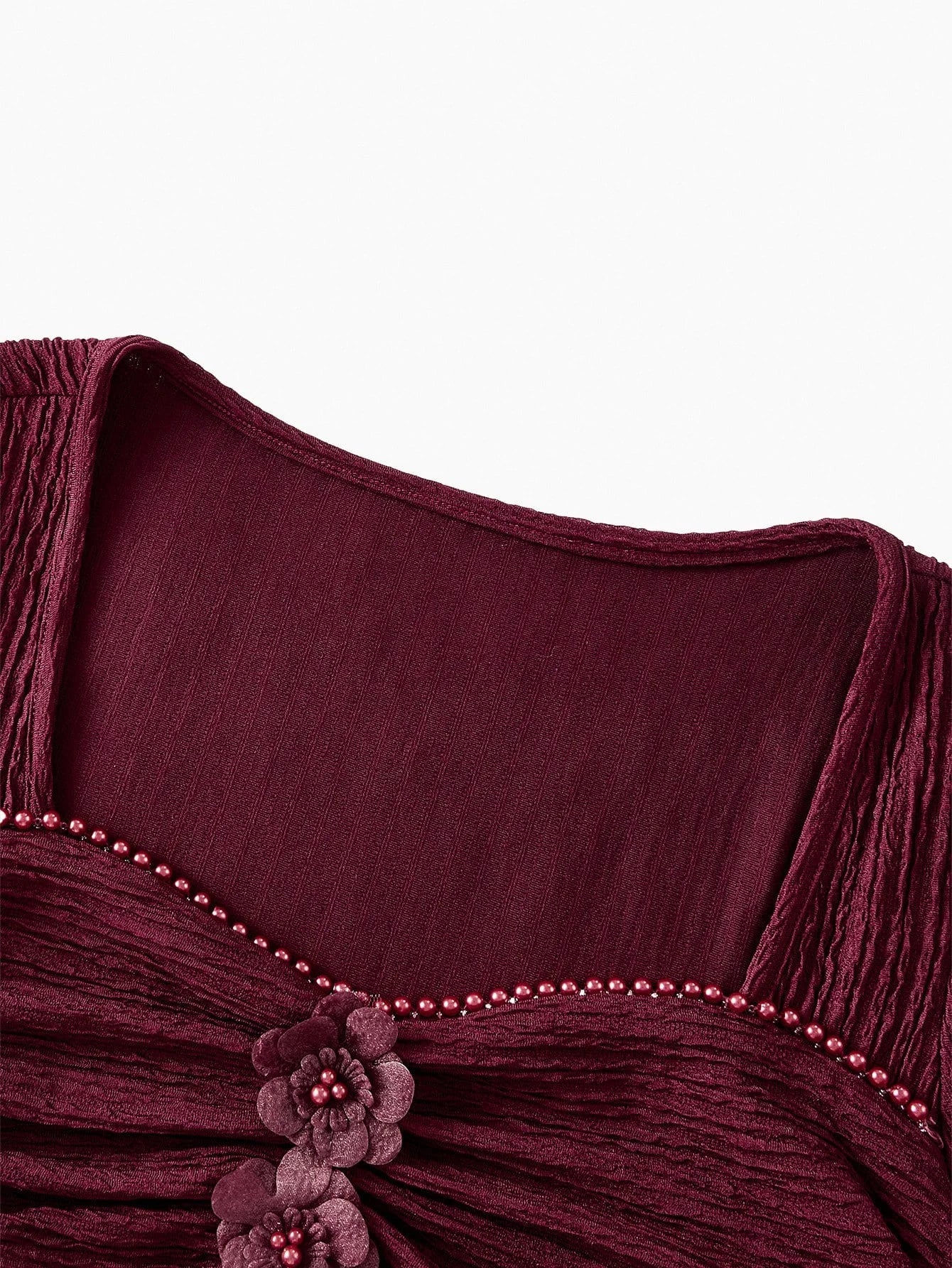 PREMIUM JACQUARD APPLIQUES BODYCON DRESS