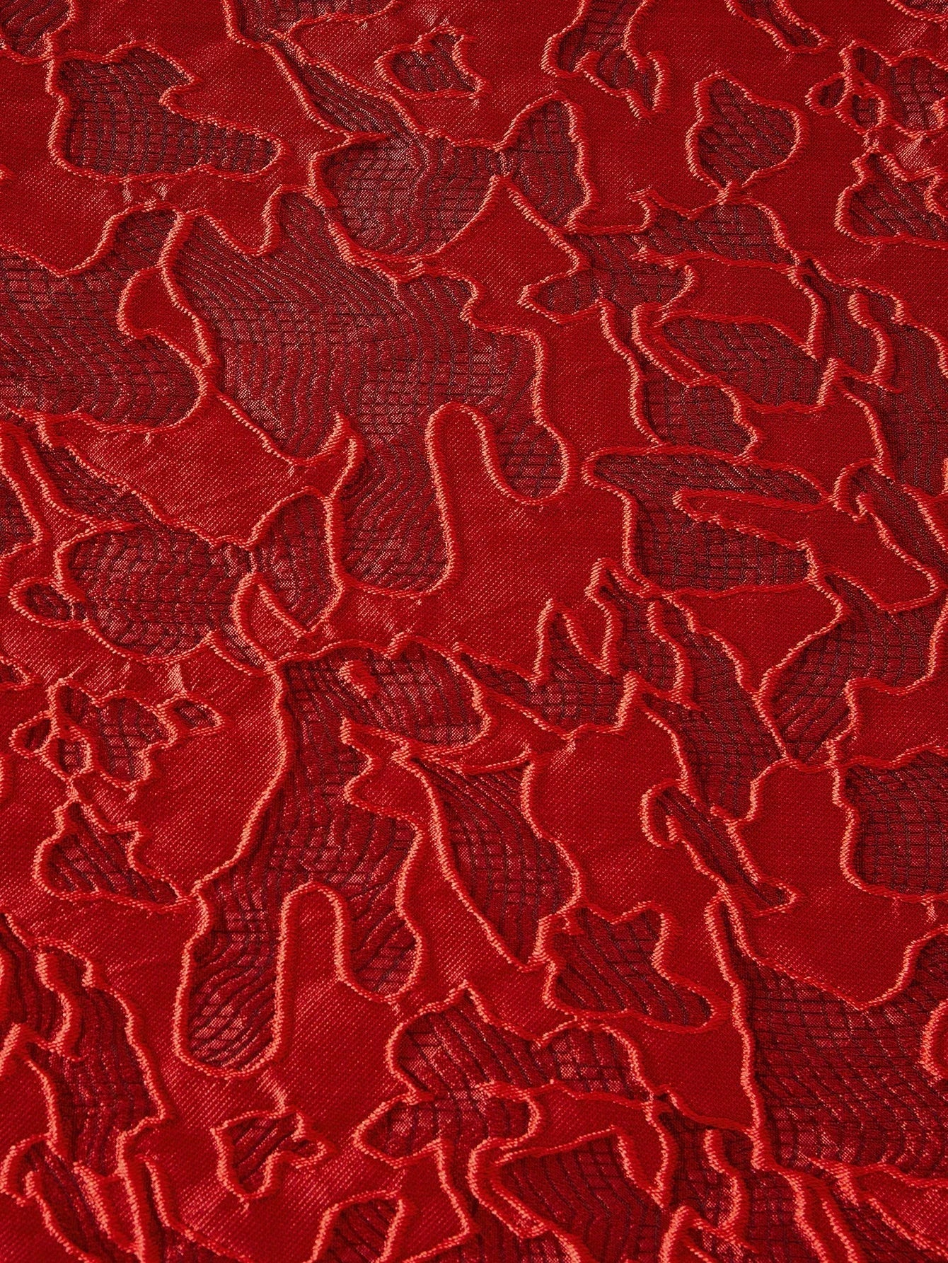 PREMIUM JACQUARD PATTERN SOLID FLARE HEM TUBE MIDI DRESS