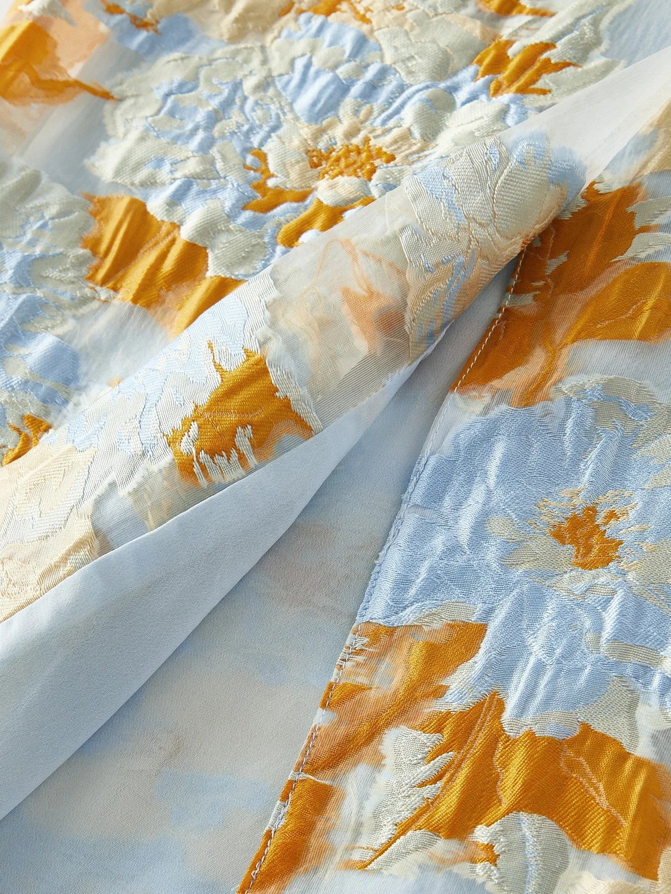 PREMIUM JACQUARD SPLIT HEM TUBE DRESS