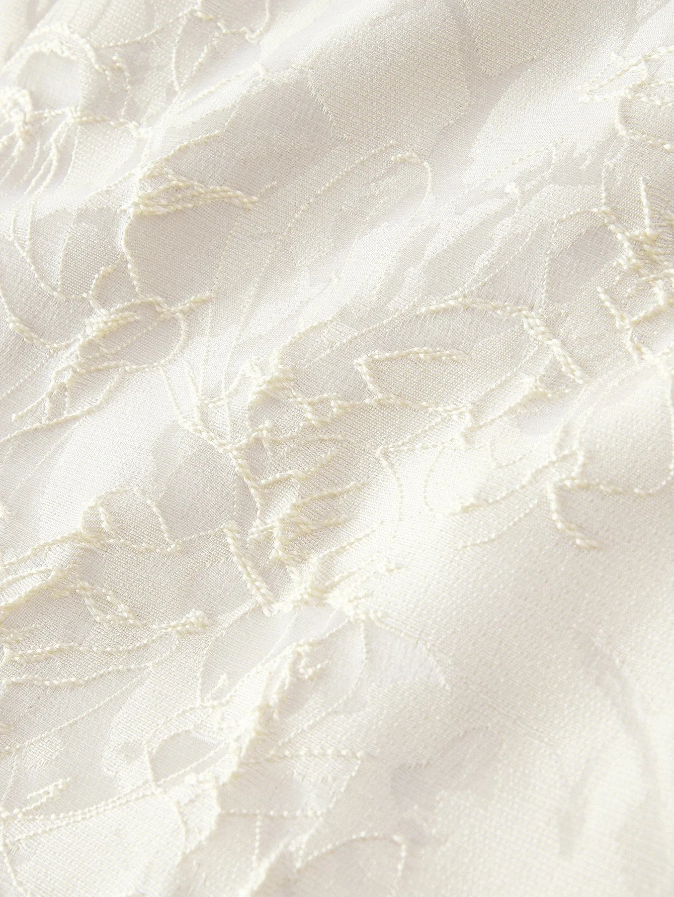 PREMIUM JACQUARD STEREO FLOWER DETAIL MINI DRESS WITHOUT CHAIN BELT