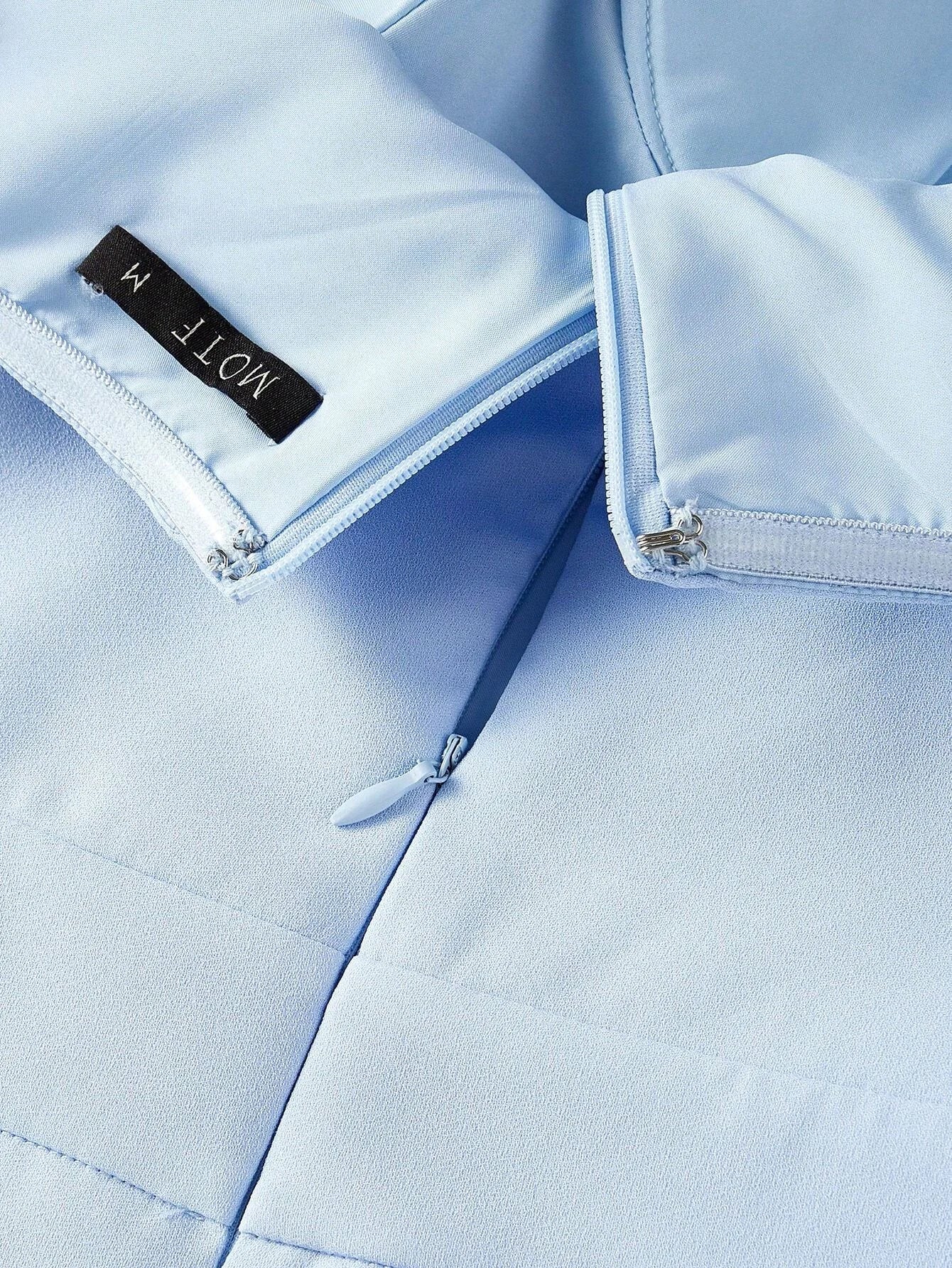 PREMIUM KNOT SHOULDER RUCHED LAYERED RUFFLE HEM DRESSHOLIDAY PARTY BIRTHDAY FORMAL EVENING OCCASSION