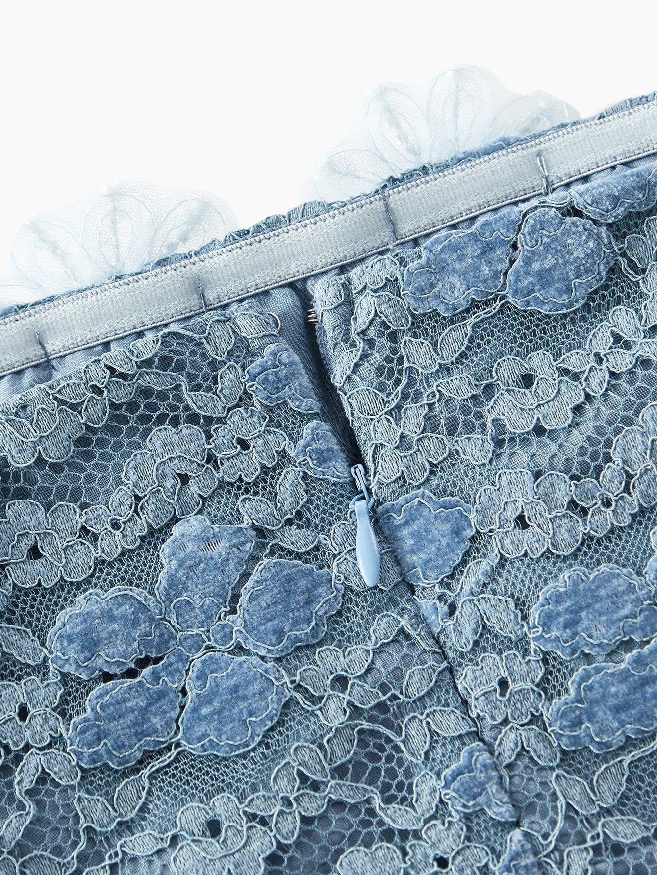 PREMIUM LACE ALINE CINCHED WAIST TUBE DRESS