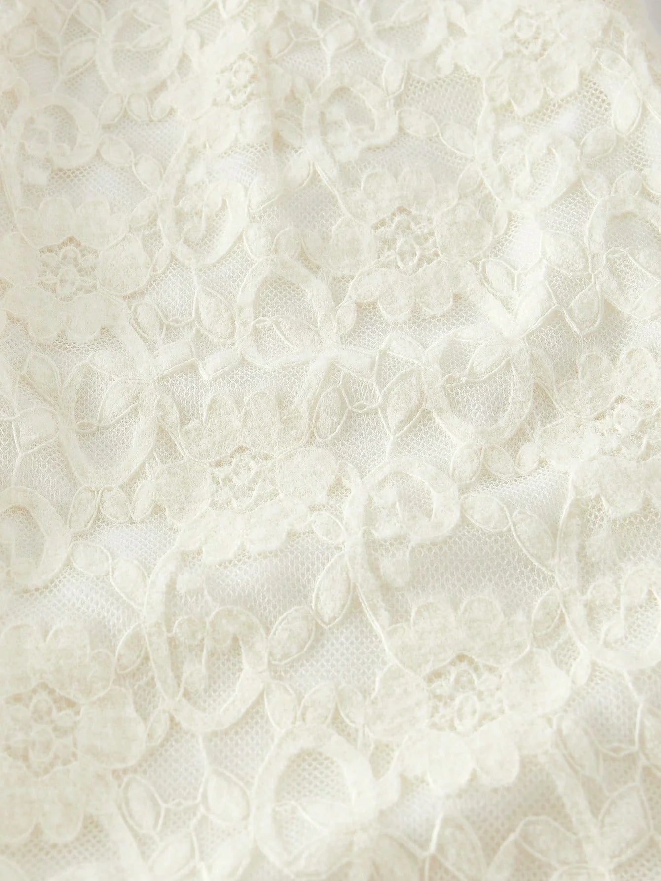 PREMIUM LACE CONTRAST MESH MERMAID HEM DRESSSPRINGSUMMER