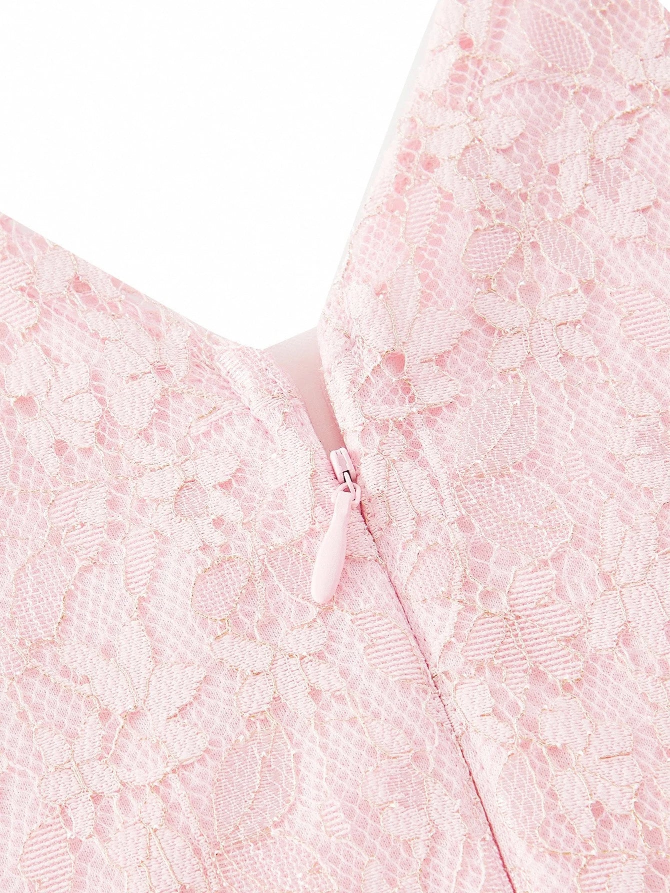 PREMIUM LACE MESH PANEL LAYERED RUFFLE HEM COCKTAIL DRESS