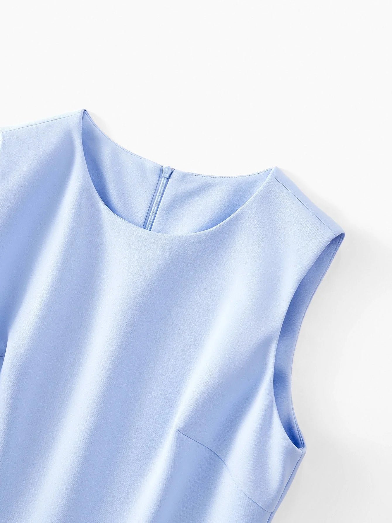 PREMIUM Lace Patchwork Sleeveless Midi Dress