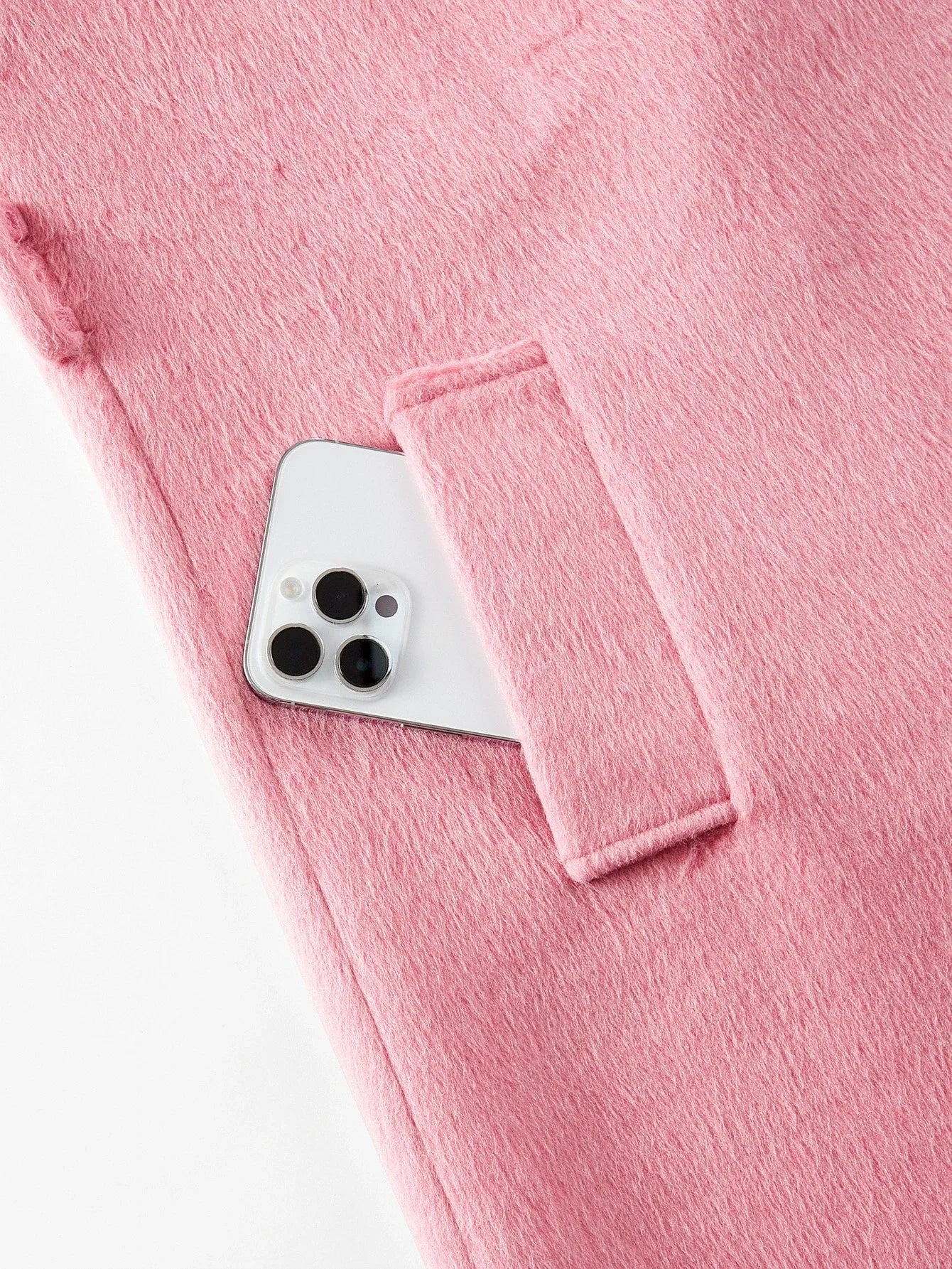 PREMIUM LAPEL BLACK BELT OVERCOAT