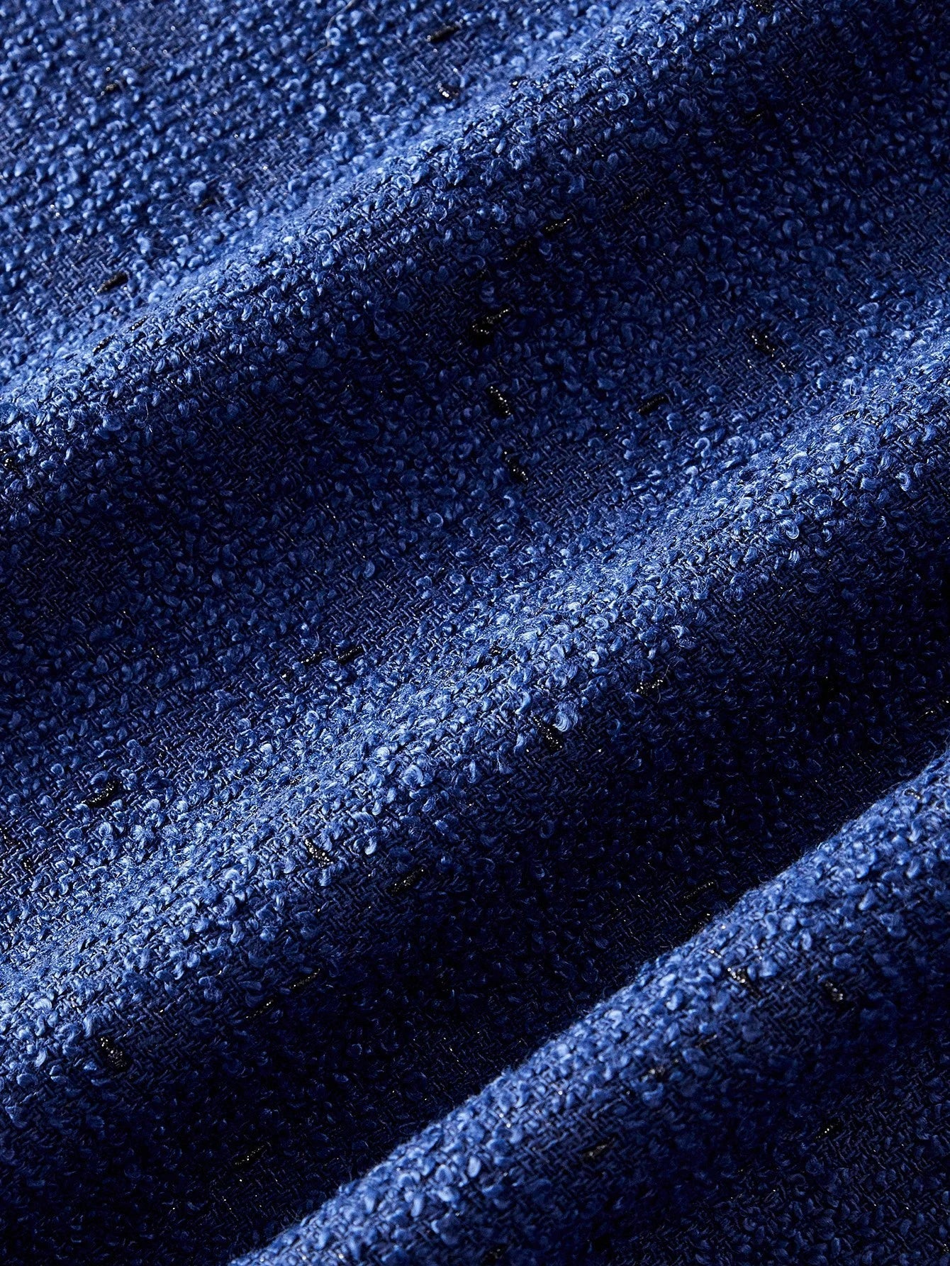 PREMIUM LAPEL COLLAR CONTRAST TRIM DOUBLE BREASTED BLAZER