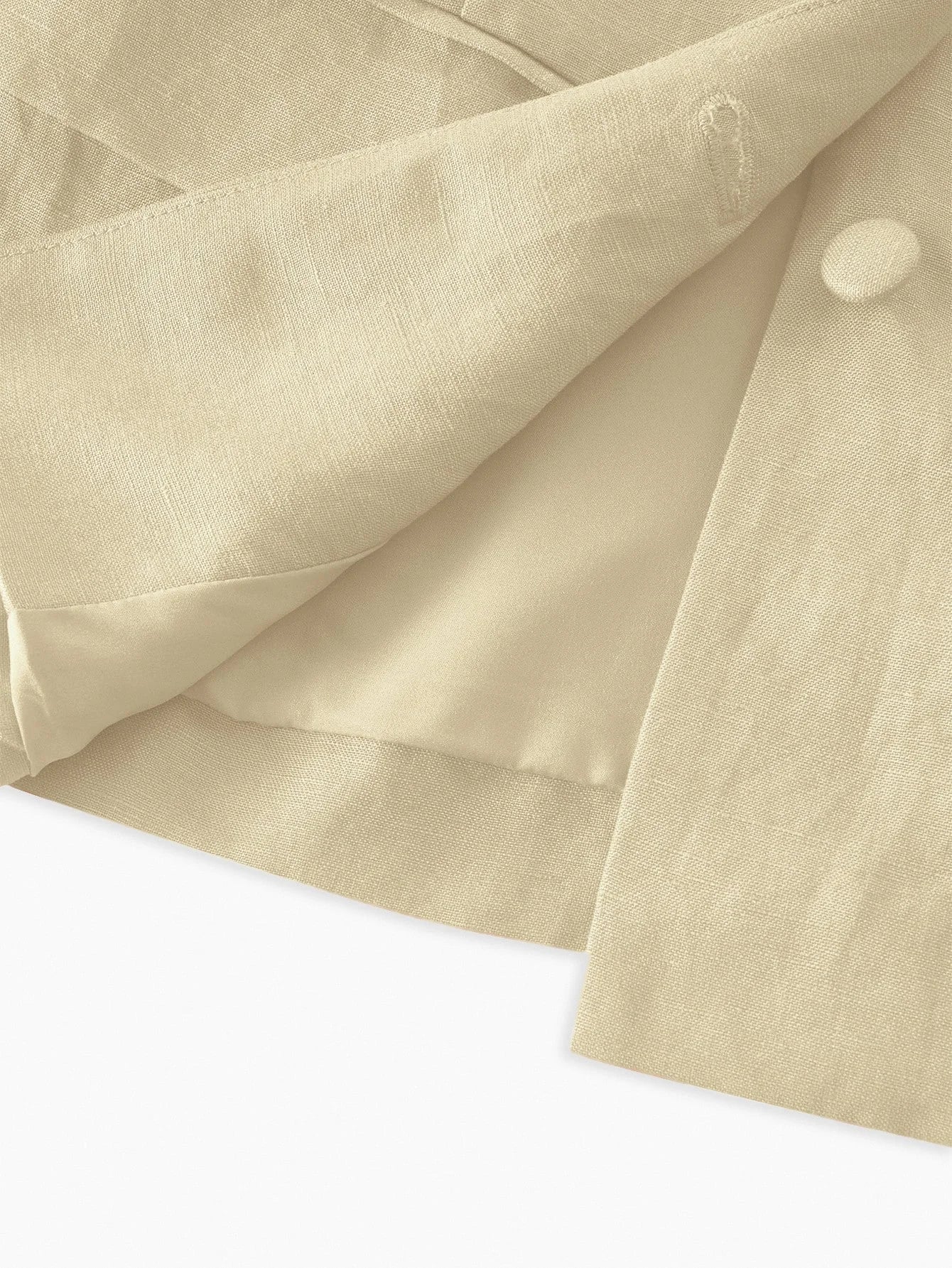 PREMIUM LINEN BUTTON UP SHORT SLEEVE BLAZER