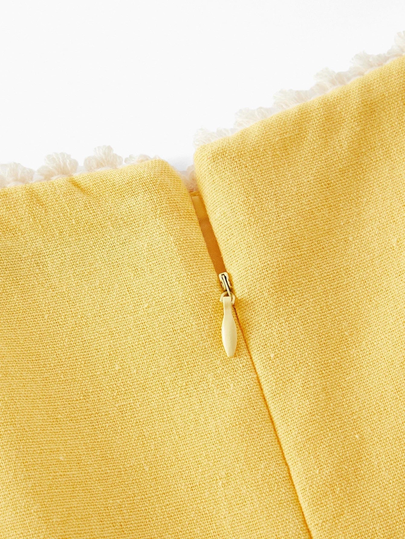 PREMIUM LINEN CONTRAST TRIM BELTED JUMPSUIT