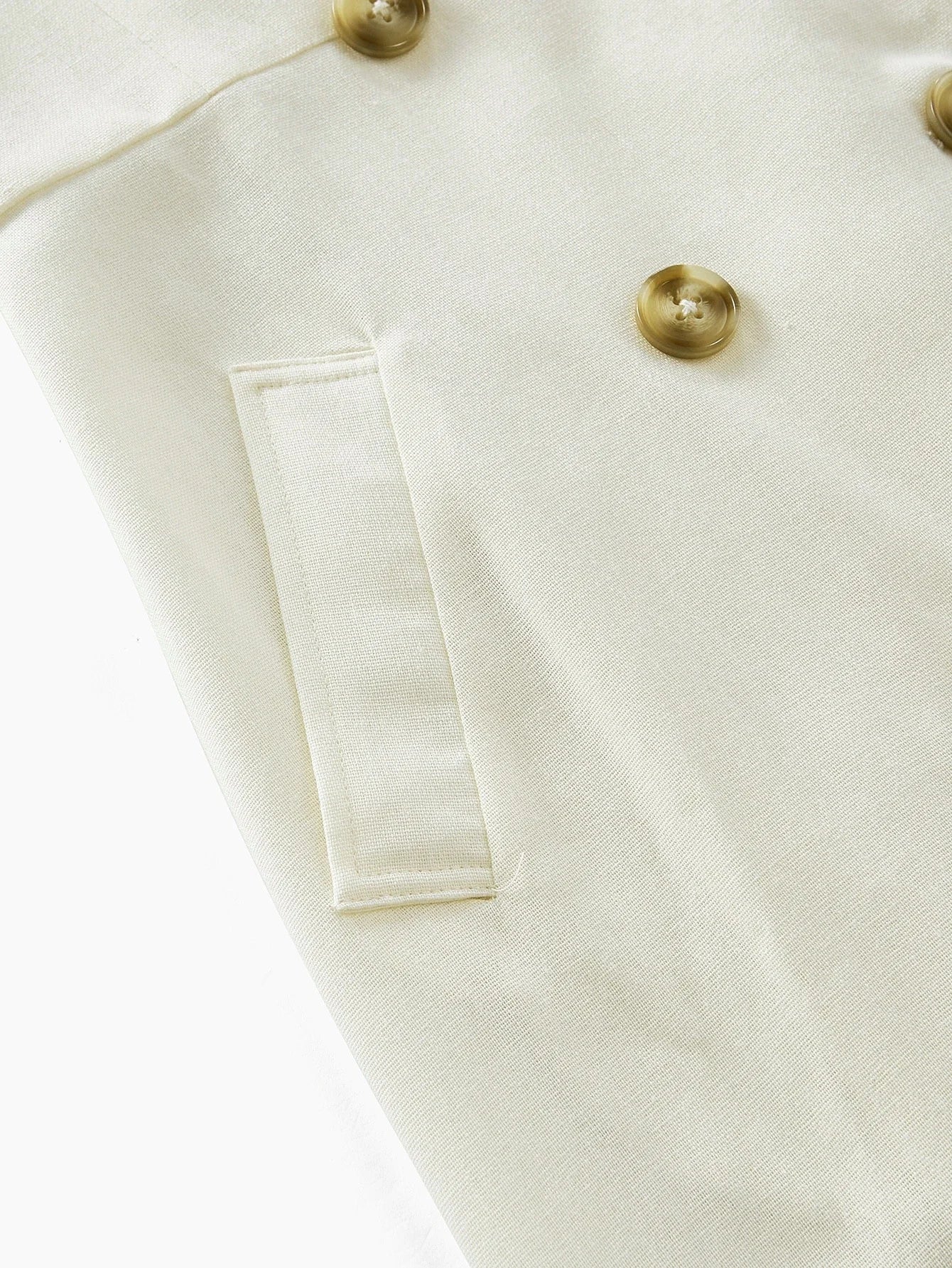 PREMIUM LINEN EMBROIDERED BELTED DRESS