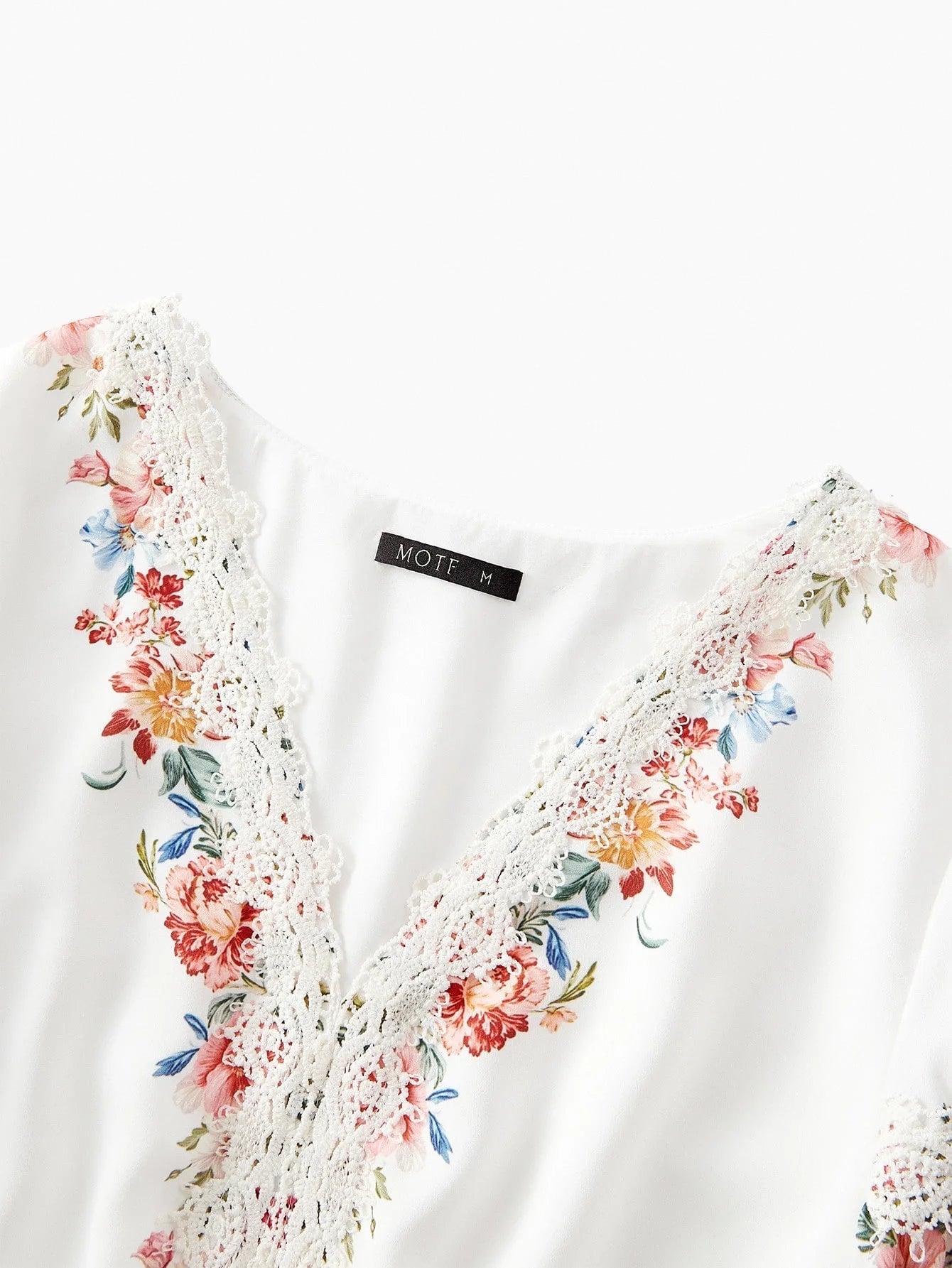 PREMIUM LINEN FLORAL PRINT DRESS