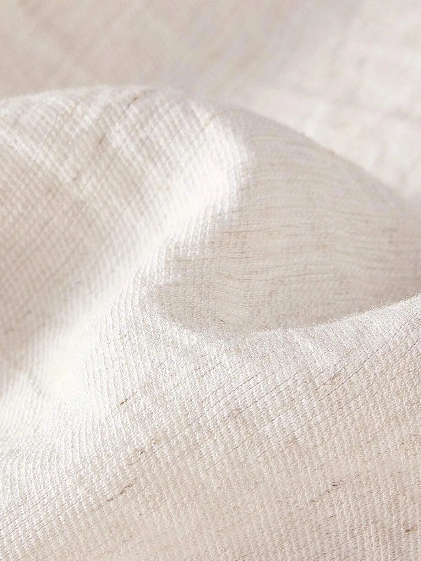 PREMIUM LINEN LINEN SOLID PUFF SLEEVE RUFFLE HEM BELTED DRESS