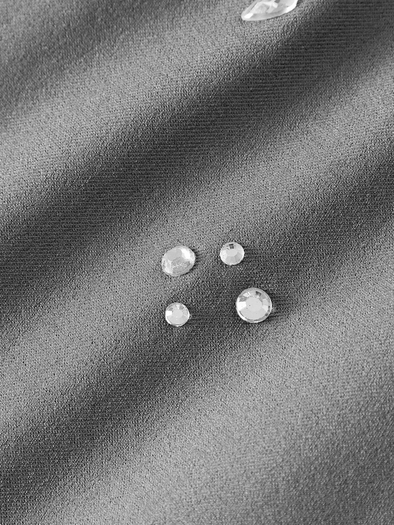 PREMIUM LUXURY HANDCRAFTED RHINESTONE EMBELLISHED MIDLENGTH DRESS