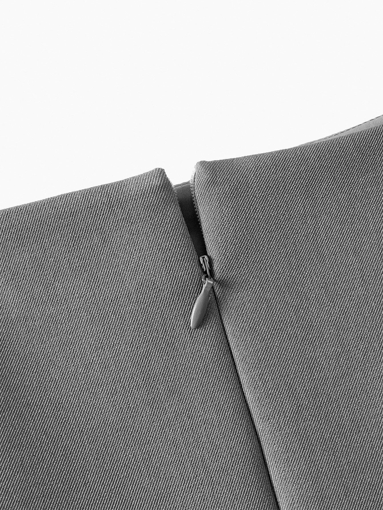 PREMIUM LUXURY HANDCRAFTED RHINESTONE EMBELLISHED MIDLENGTH DRESS