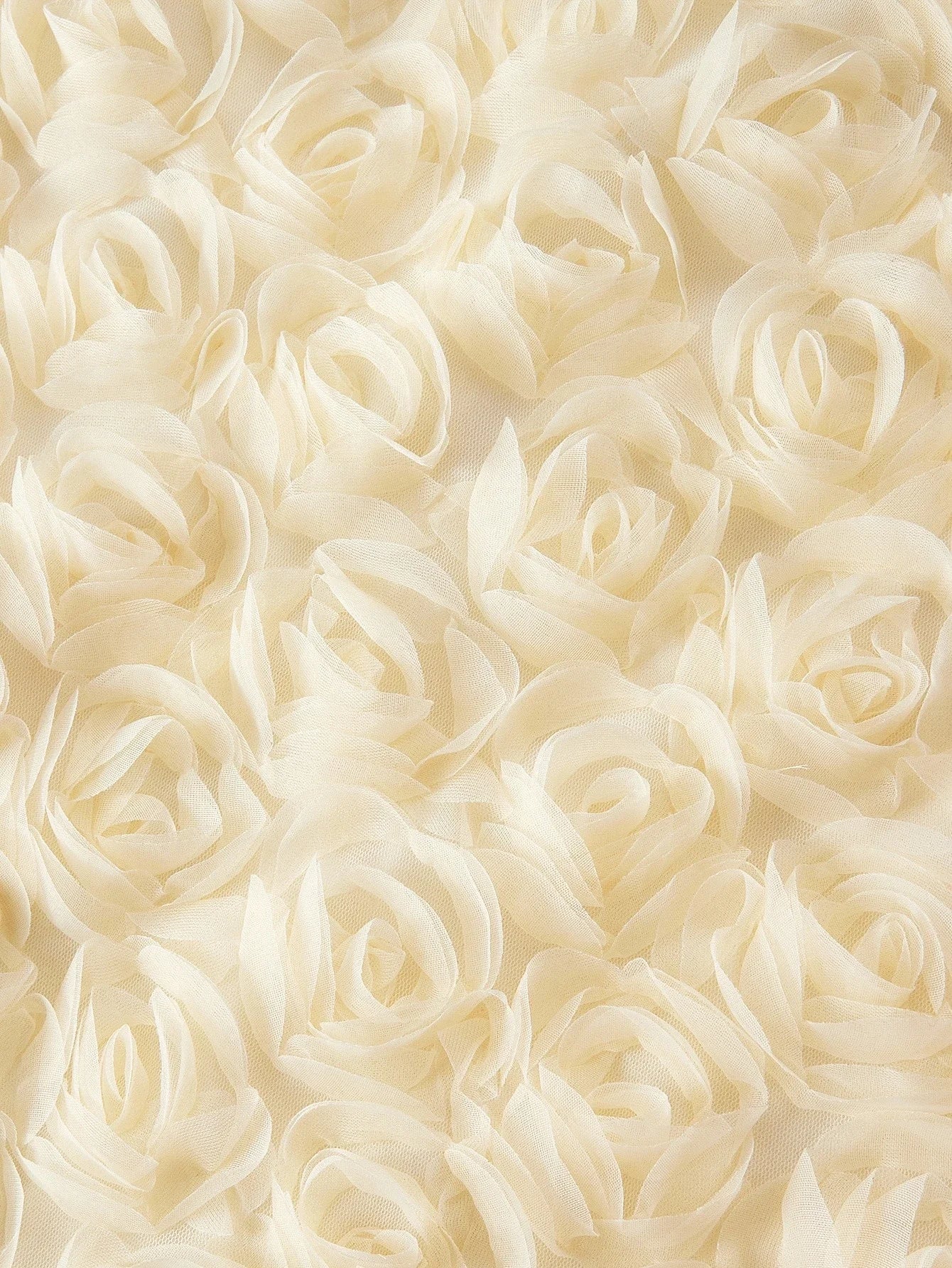 PREMIUM MESH 3D FLORAL ELEGANT SPLIT HEM COCKTAIL DRESS