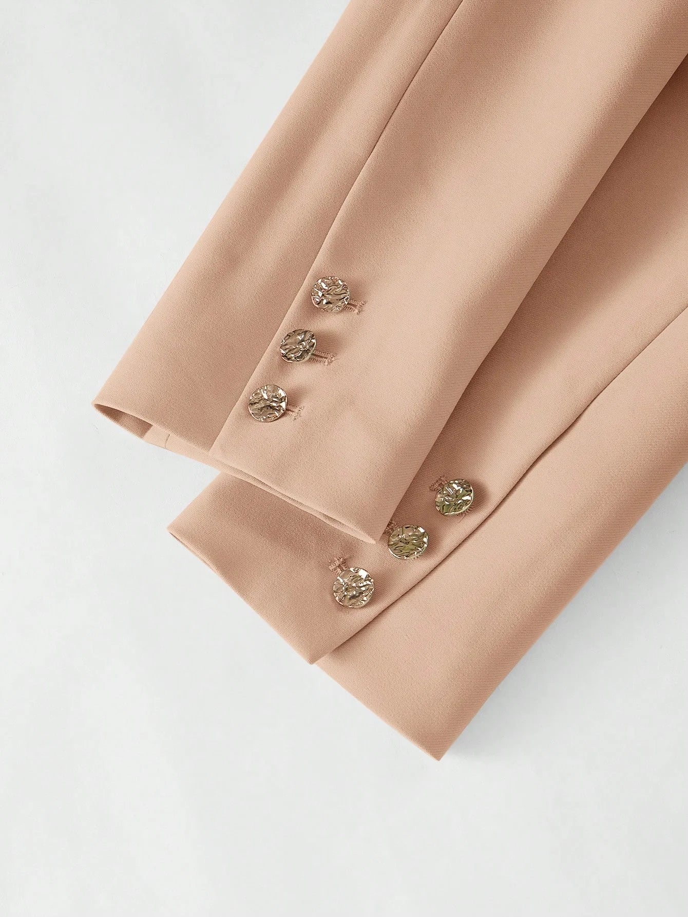 PREMIUM METAL FLORAL DECOR STRUCTURED BLAZER