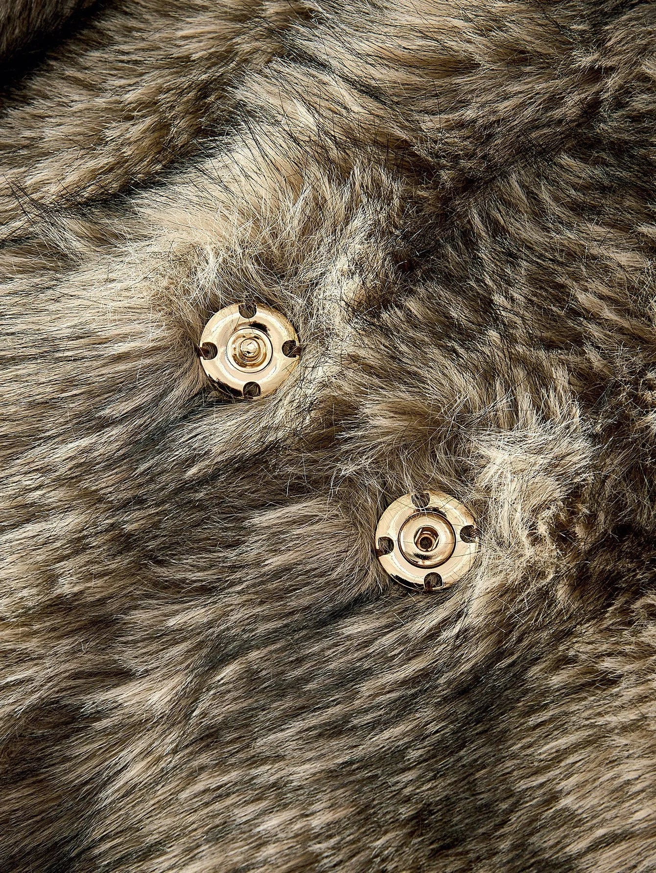 PREMIUM MIDLENGTH LOOSE FAUX FUR COAT AUTUMNWINTER