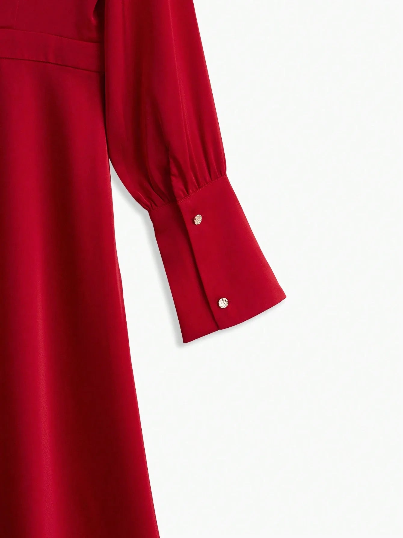 PREMIUM MOCK NECK FORMAL DRESS